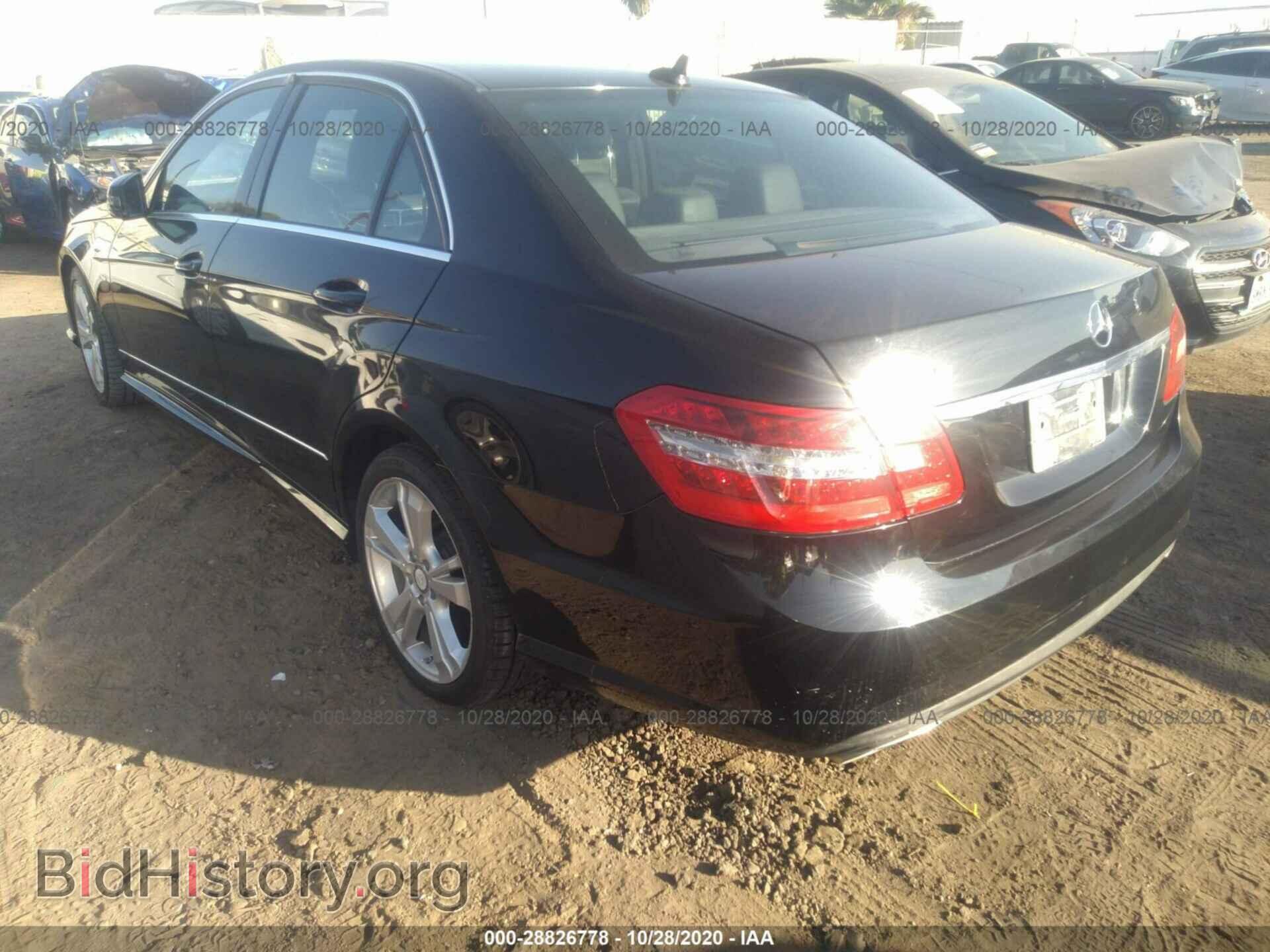 2012 MERCEDES-BENZ E-CLASS - VIN: WDDHF5KB2CA551080 - Фото 3