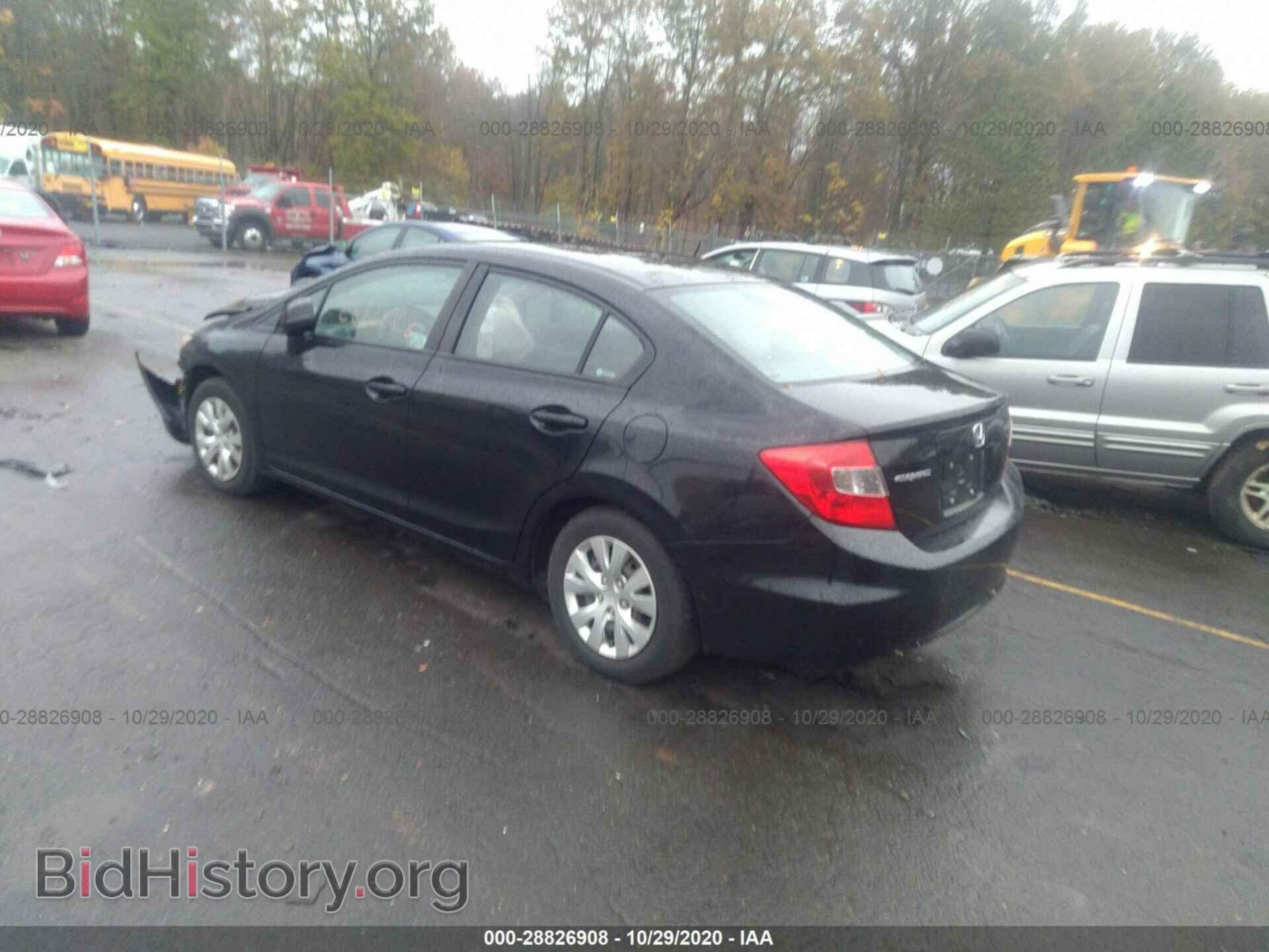 2012 HONDA CIVIC SDN - VIN: 2HGFB2F56CH588331 - Фото 3