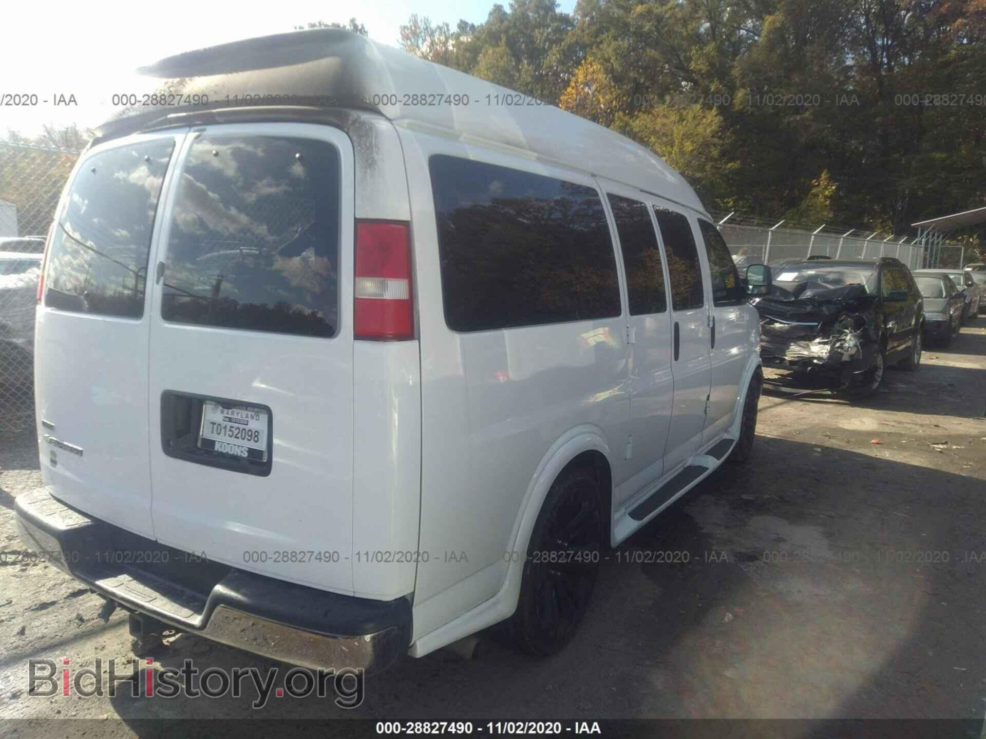 2011 CHEVROLET EXPRESS CARGO VAN - VIN: 1GBSGDC46B1124916 - Фото 4