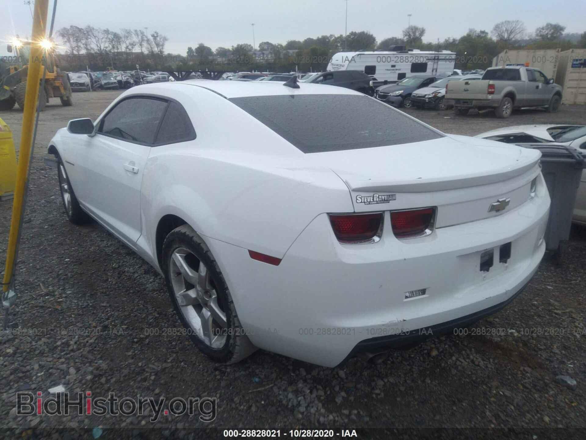 2012 CHEVROLET CAMARO - VIN: 2G1FB1E35C9106847 - Фото 3