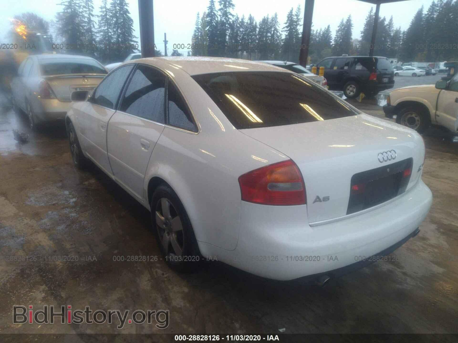 2002 AUDI A6 - VIN: WAULD64B72N070744 - Фото 3