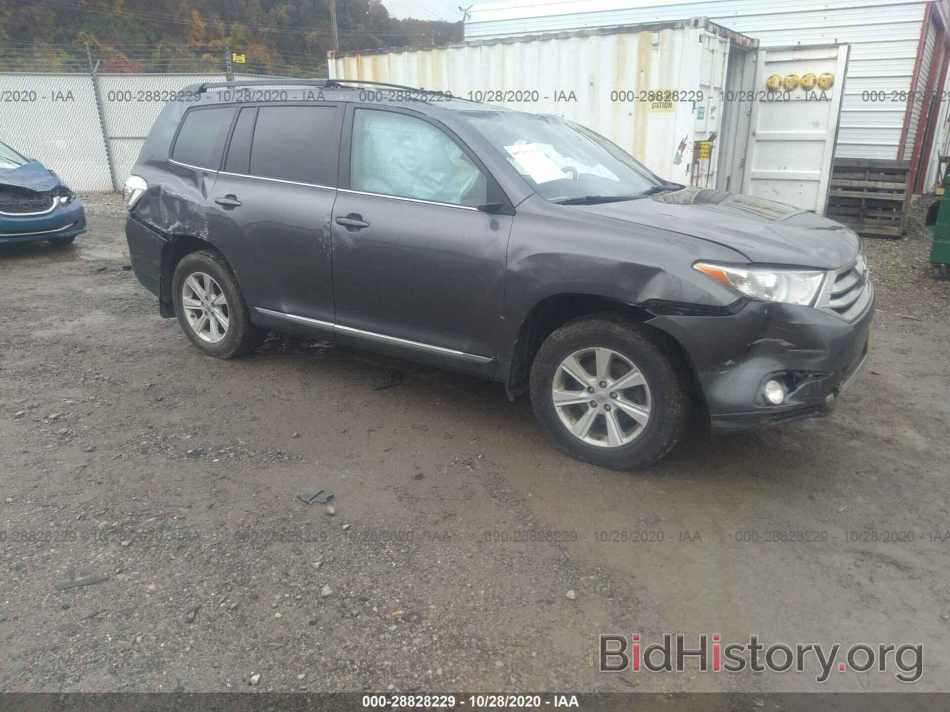 Фотография 5TDBK3EH4DS255112 - TOYOTA HIGHLANDER 2013