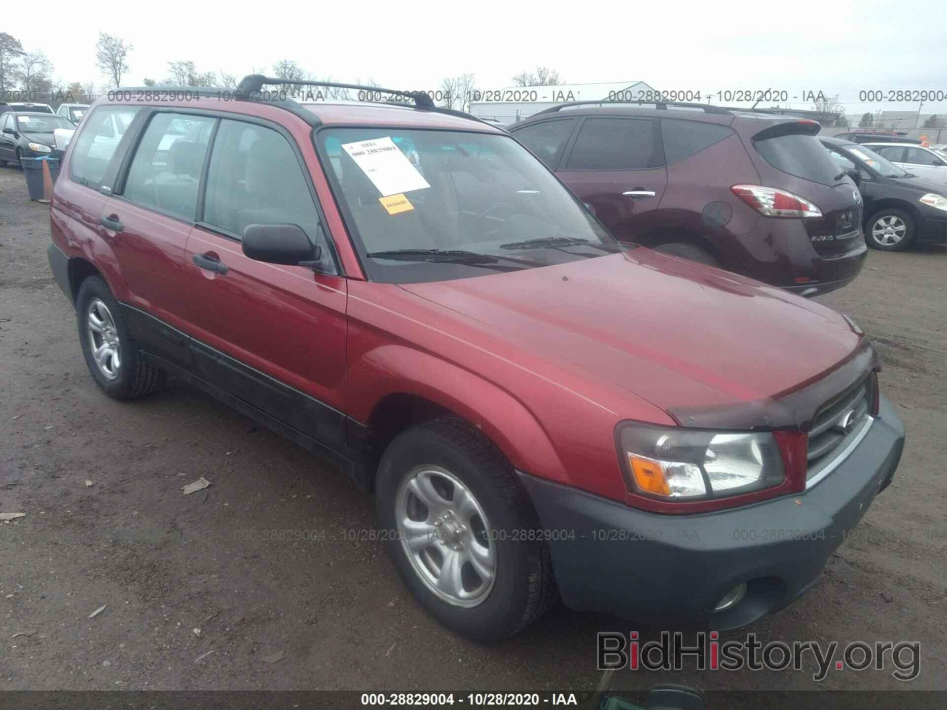 Photo JF1SG63603H733040 - SUBARU FORESTER 2003