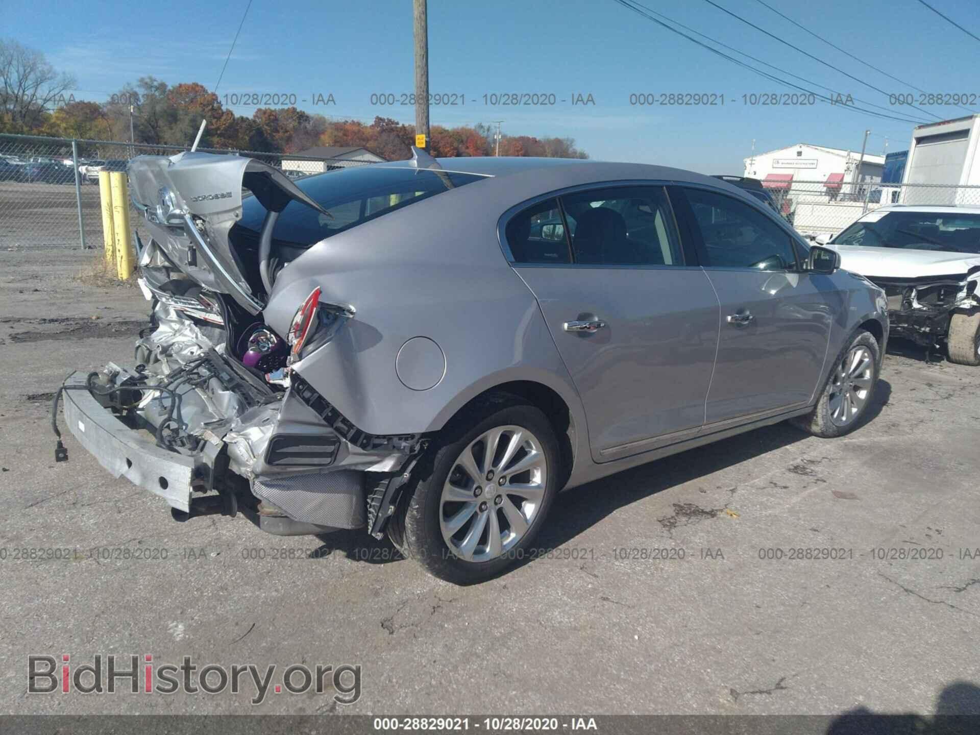 2014 BUICK LACROSSE - VIN: 1G4GB5G36EF164987 - Фото 4