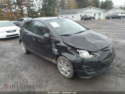 2012 Mazda MAZDA2 Sport, black — VIN JM1DE1KY6C0147407, IAAI
