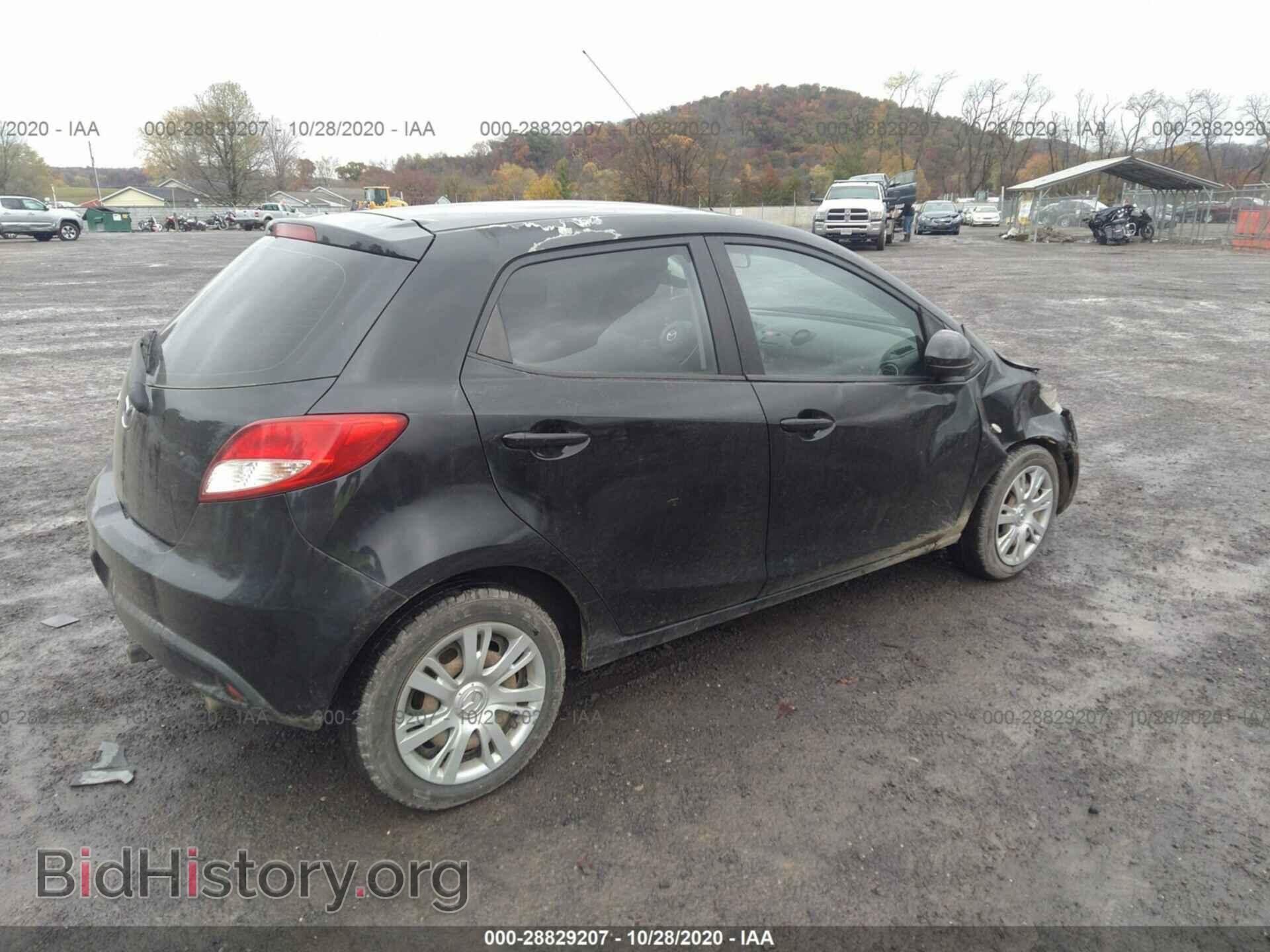 2012 MAZDA MAZDA2 - VIN: JM1DE1KY6C0147407 - Фото 4