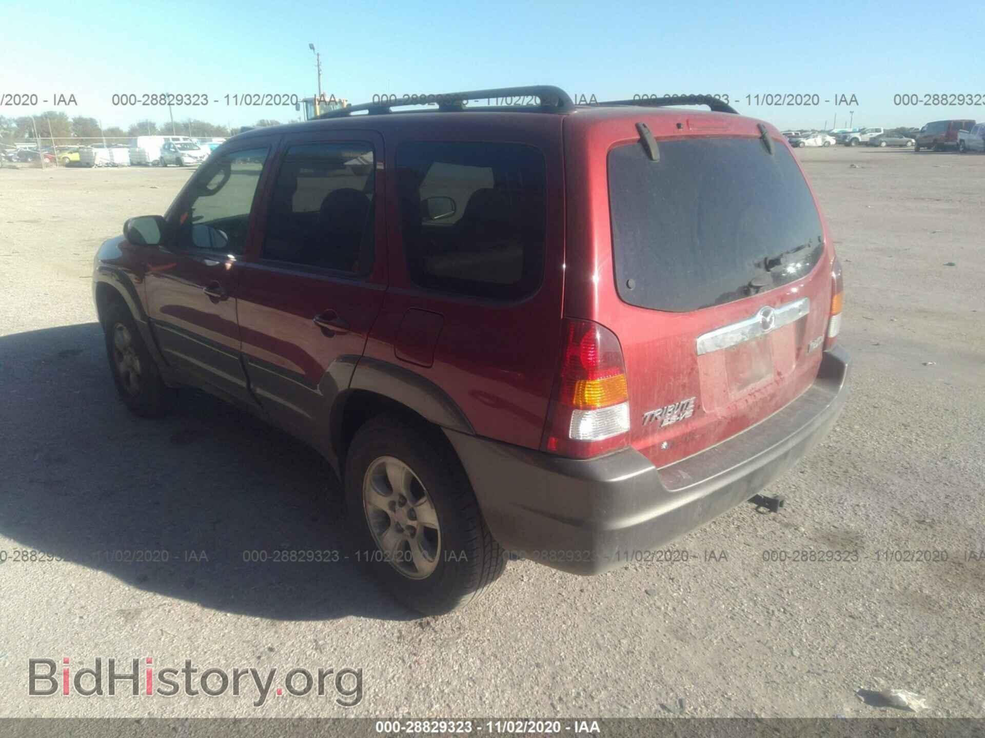 2001 MAZDA TRIBUTE - VIN: 4F2YU09181KM62850 - Фото 3
