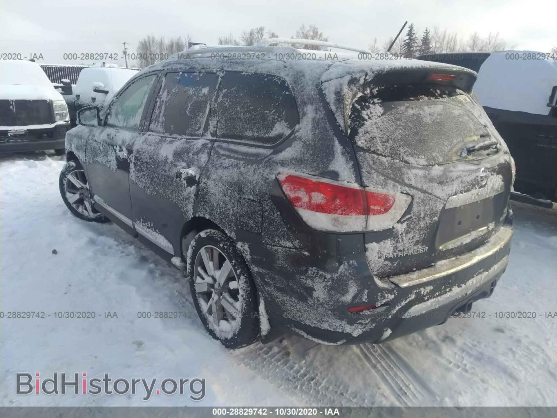 2014 NISSAN PATHFINDER - VIN: 5N1AR2MMXEC680011 - Фото 3