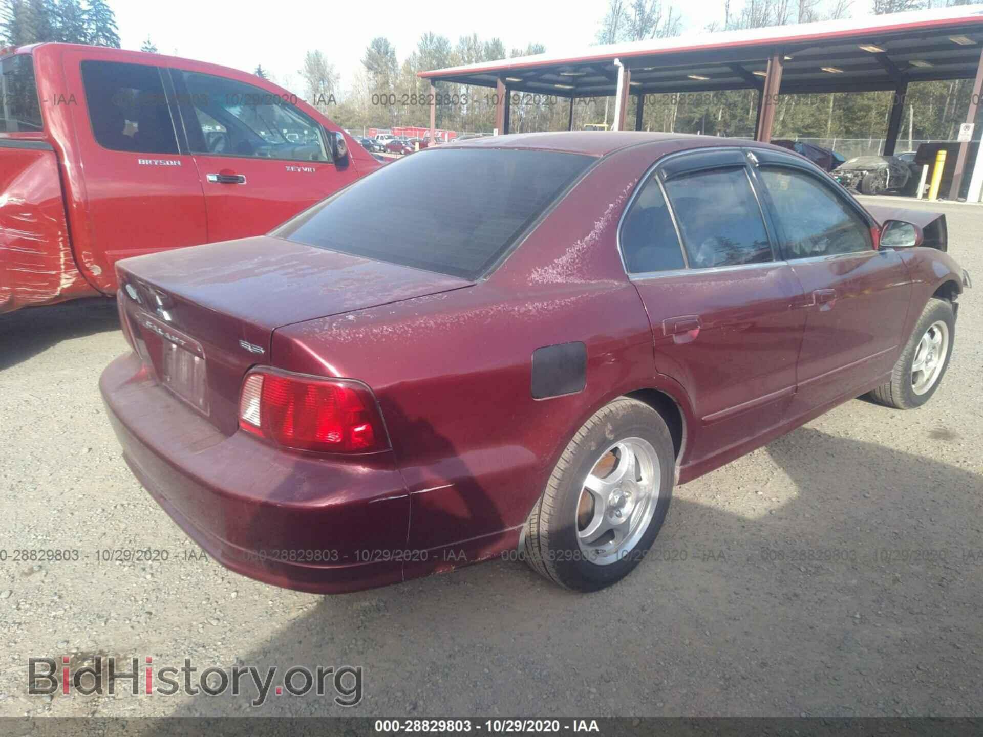2003 MITSUBISHI GALANT - VIN: 4A3AA46G63E215822 - Фото 4