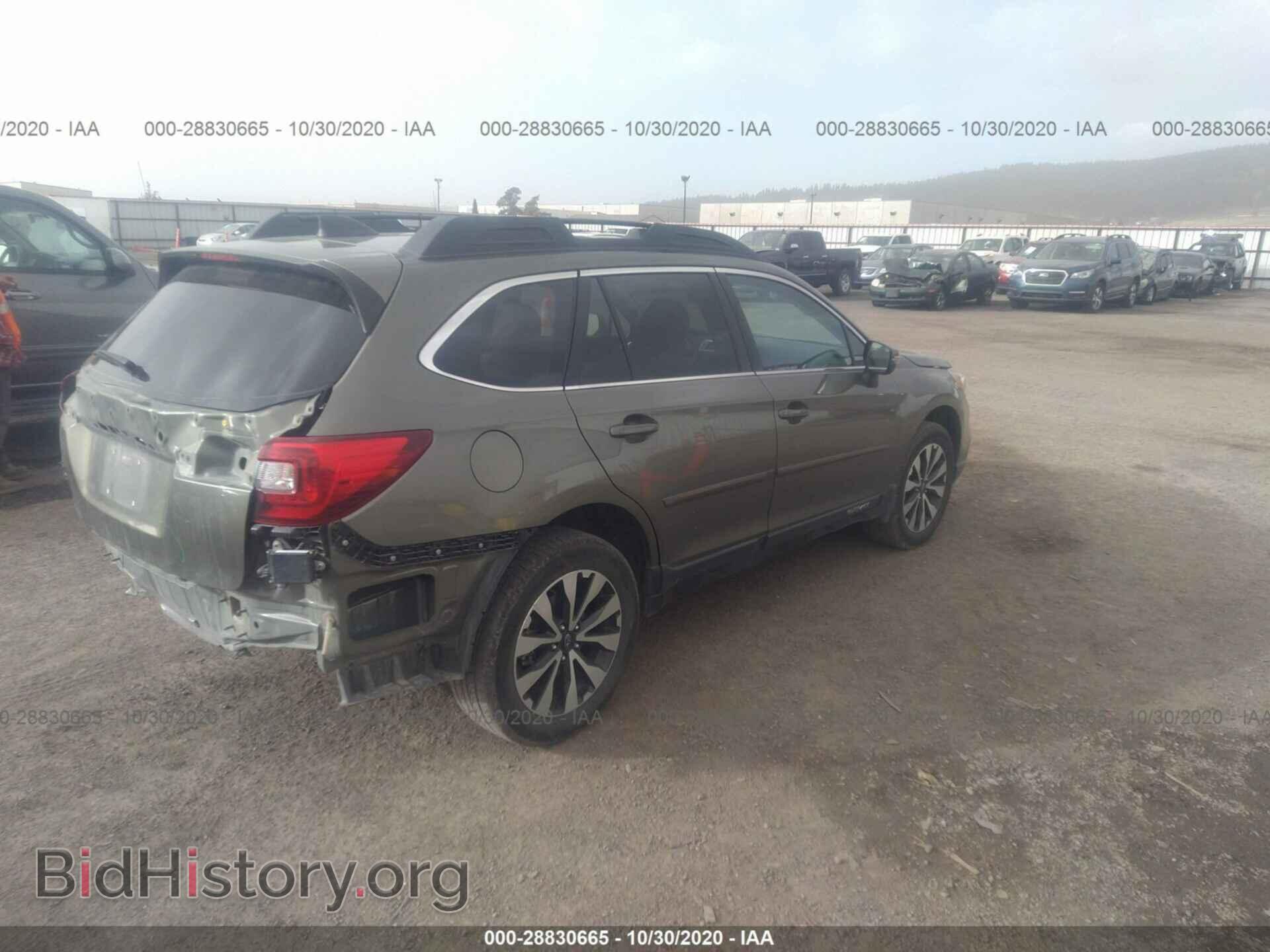 2017 SUBARU OUTBACK - VIN: 4S4BSANC0H3270914 - Фото 4