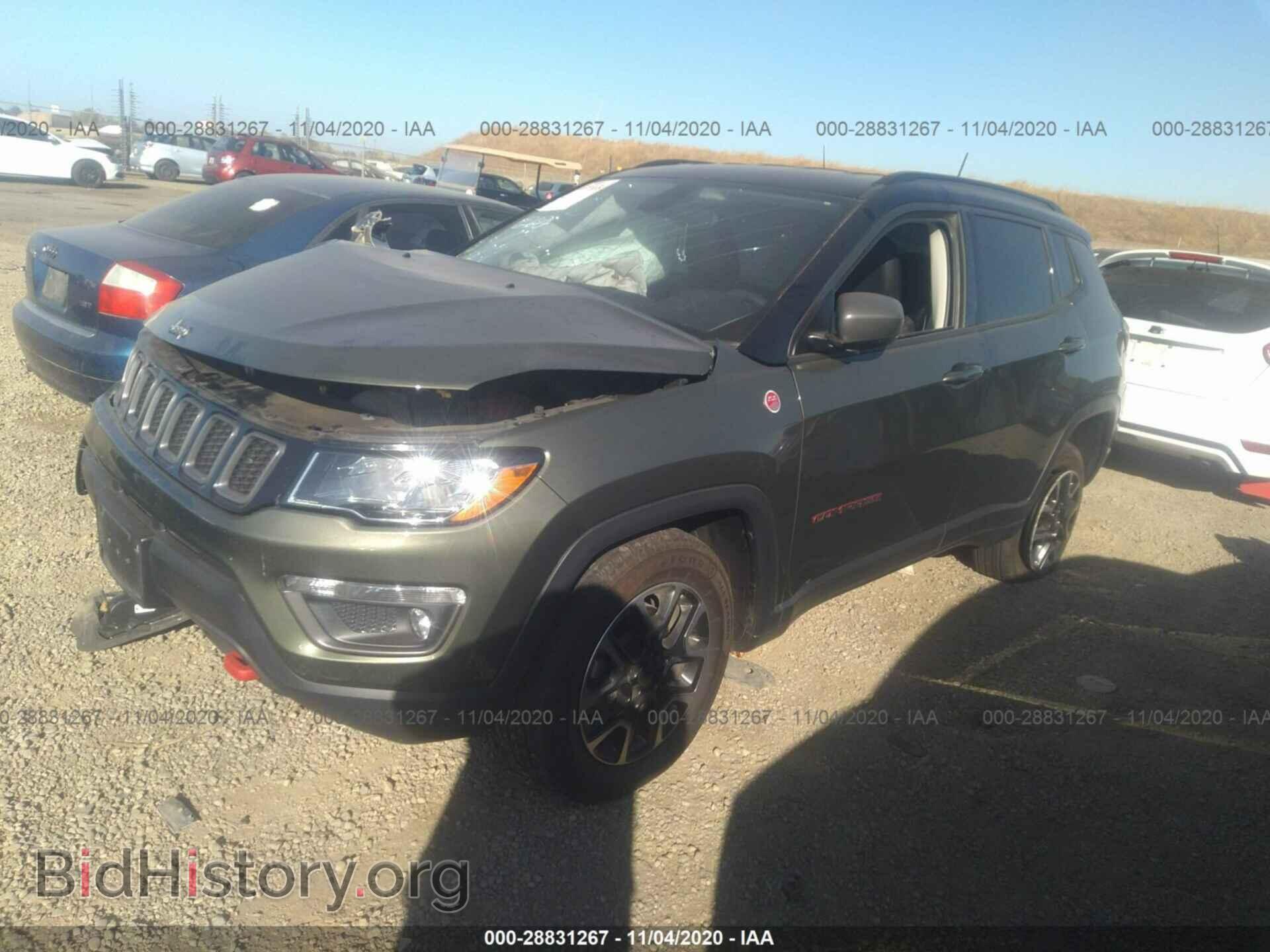 2019 JEEP COMPASS - VIN: 3C4NJDDBXKT709725 - Фото 2