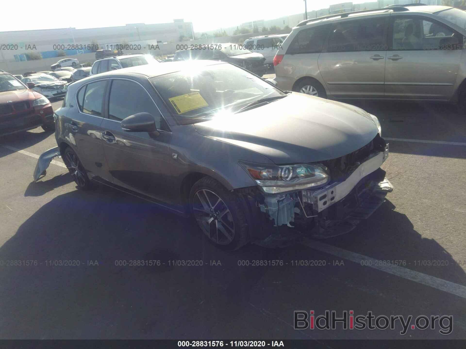 Photo JTHKD5BH6F2240503 - LEXUS CT 200H 2015