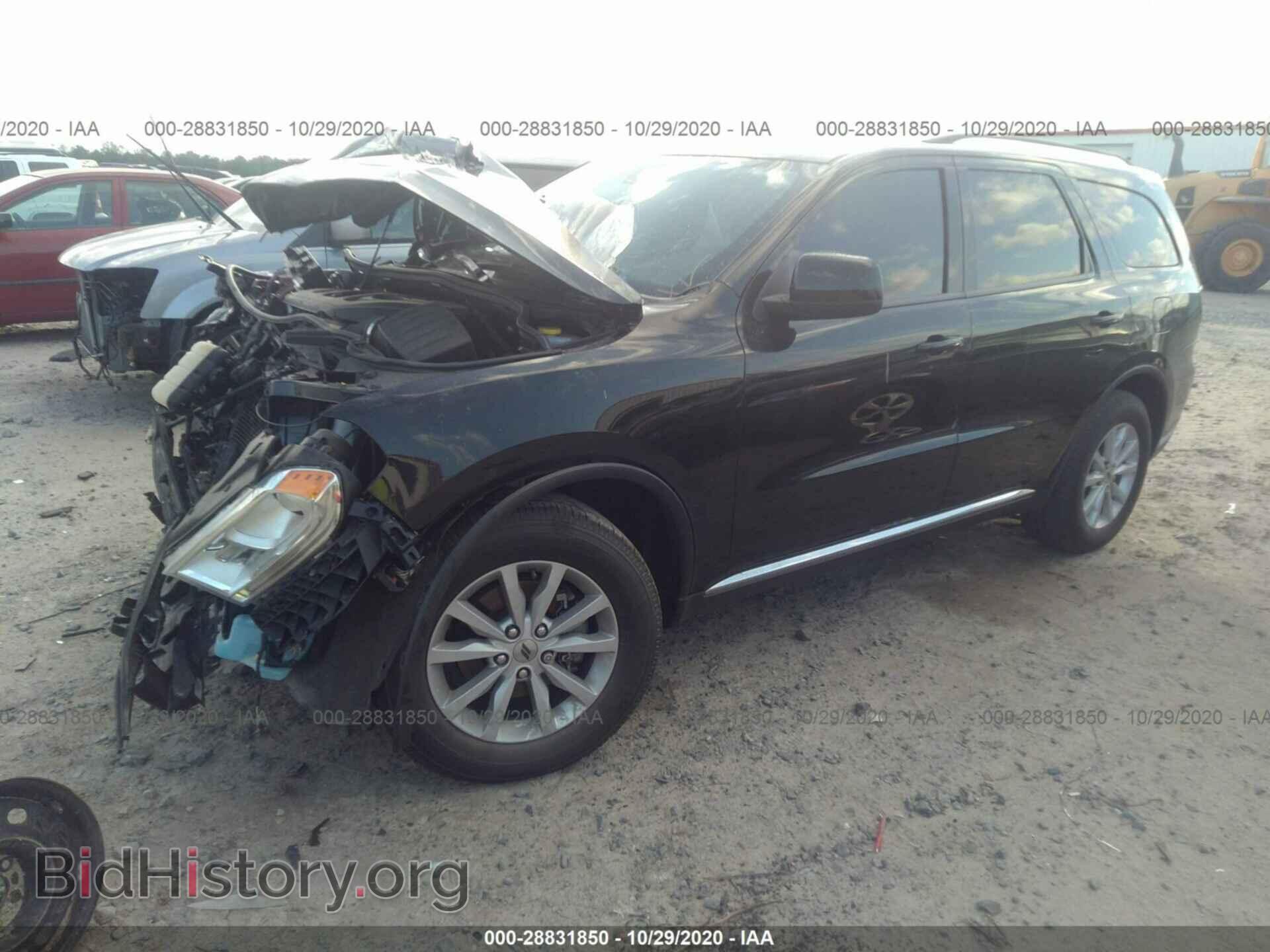 2020 DODGE DURANGO - VIN: 1C4RDHAG0LC204645 - Фото 2