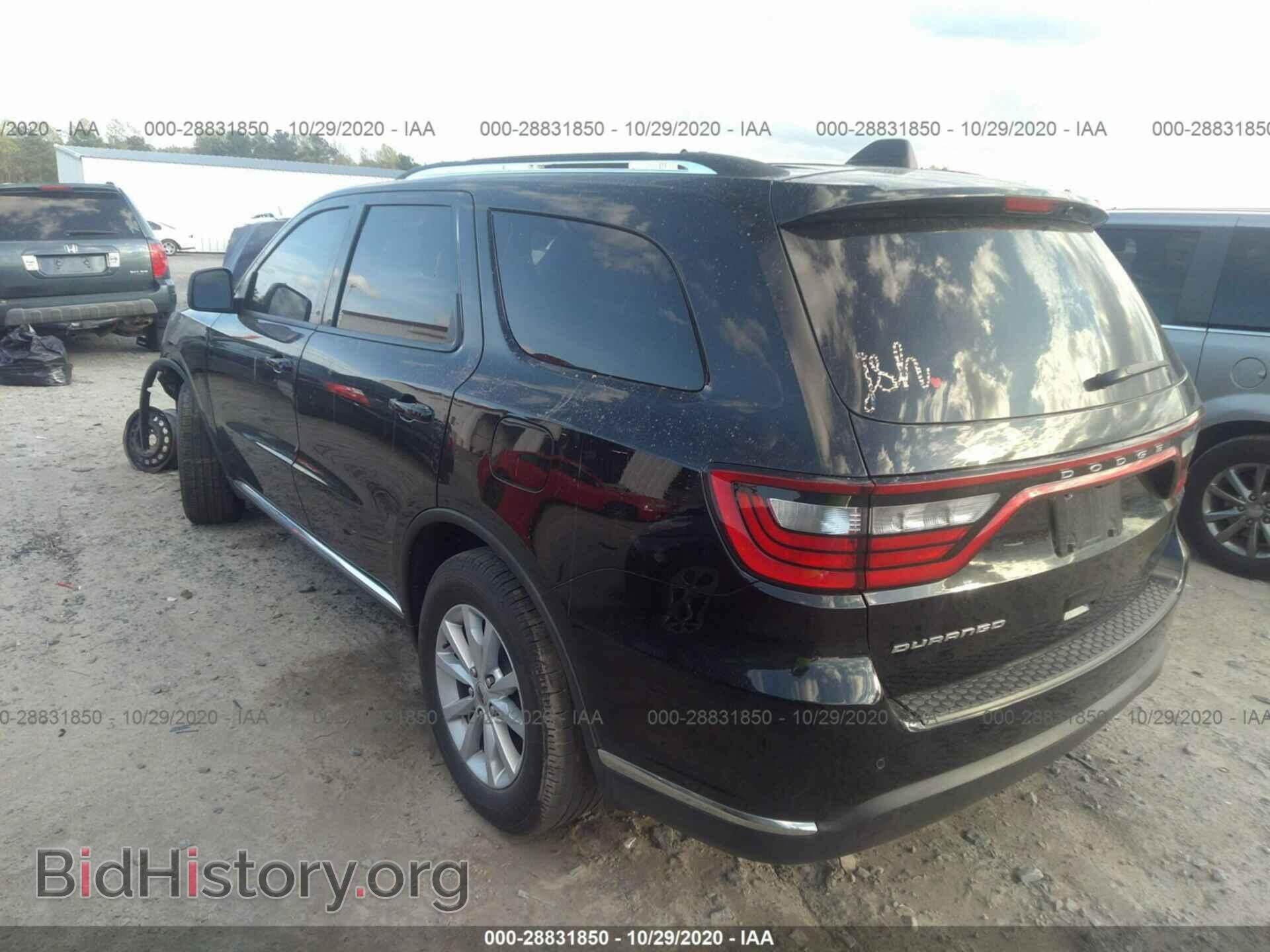 2020 DODGE DURANGO - VIN: 1C4RDHAG0LC204645 - Фото 3