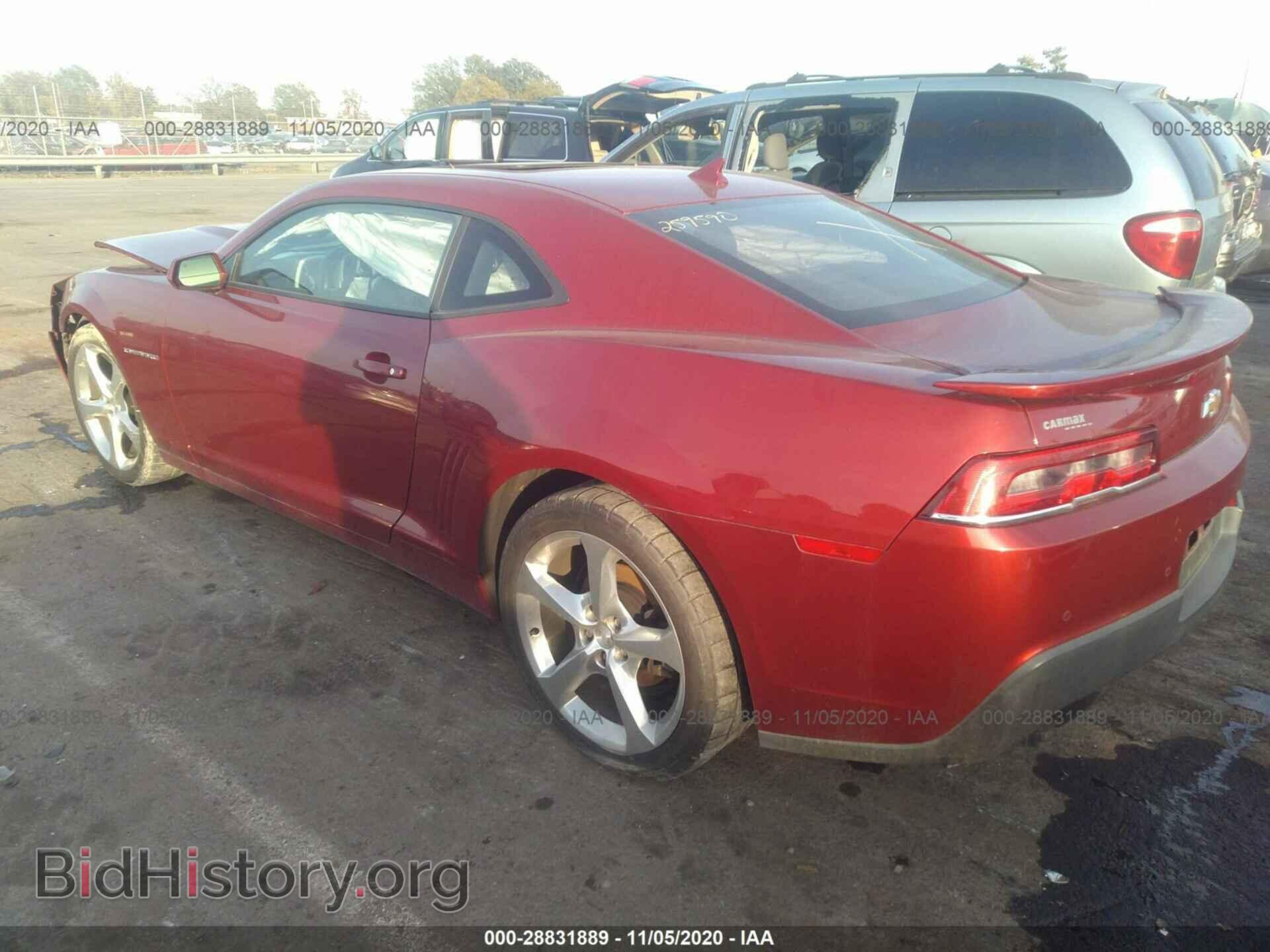 2014 CHEVROLET CAMARO - VIN: 2G1FC1E32E9259590 - Фото 3