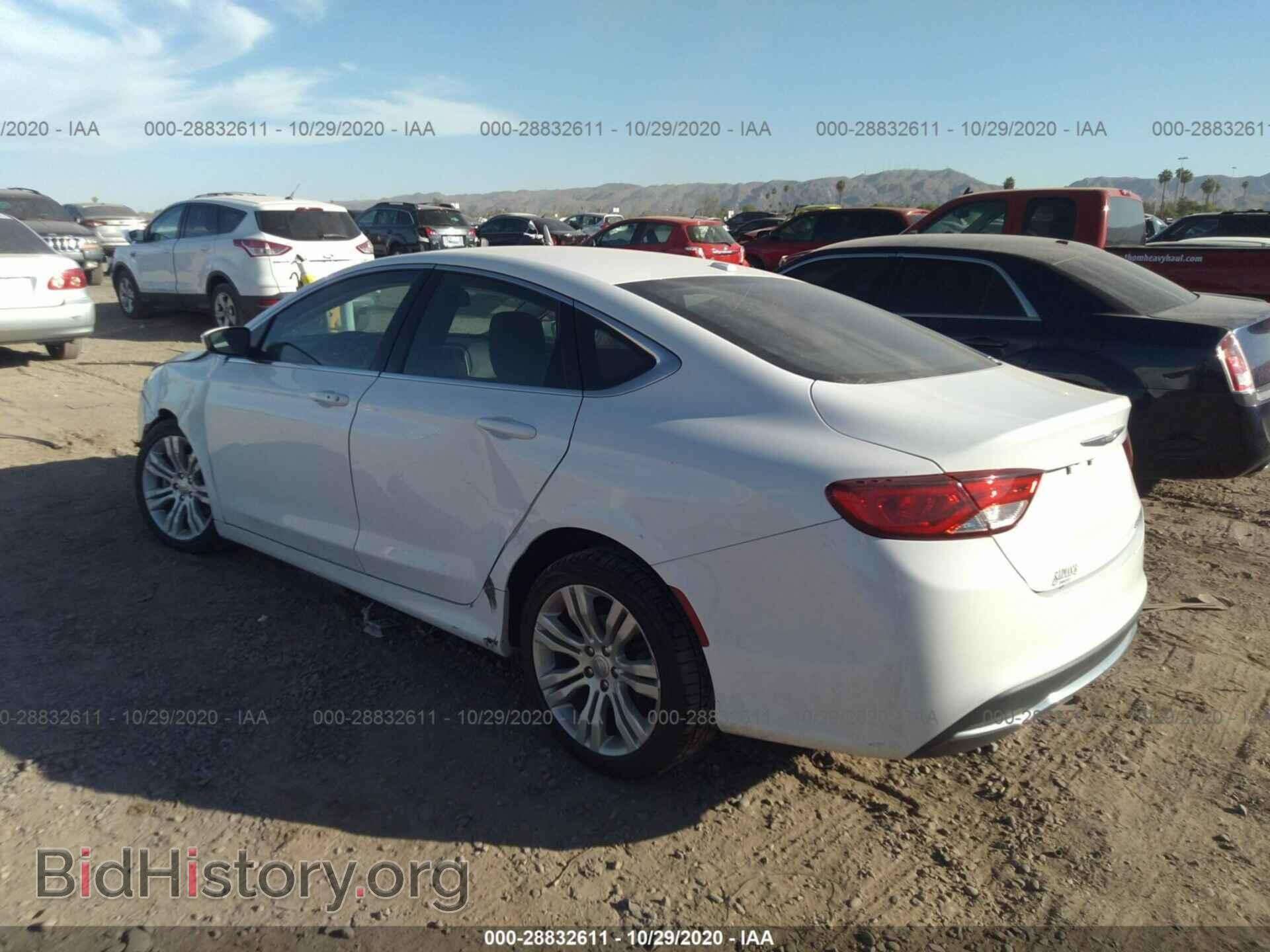 2015 CHRYSLER 200 - VIN: 1C3CCCAB3FN534700 - Фото 3