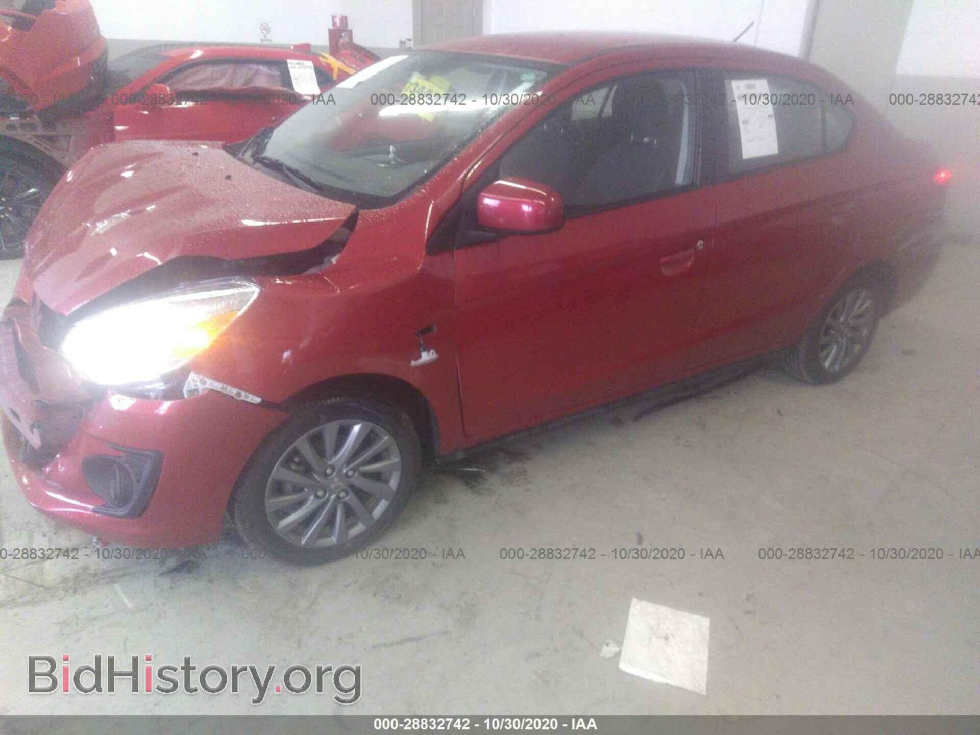 2019 MITSUBISHI MIRAGE G4 - VIN: ML32F3FJ5KHF04434 - Фото 2