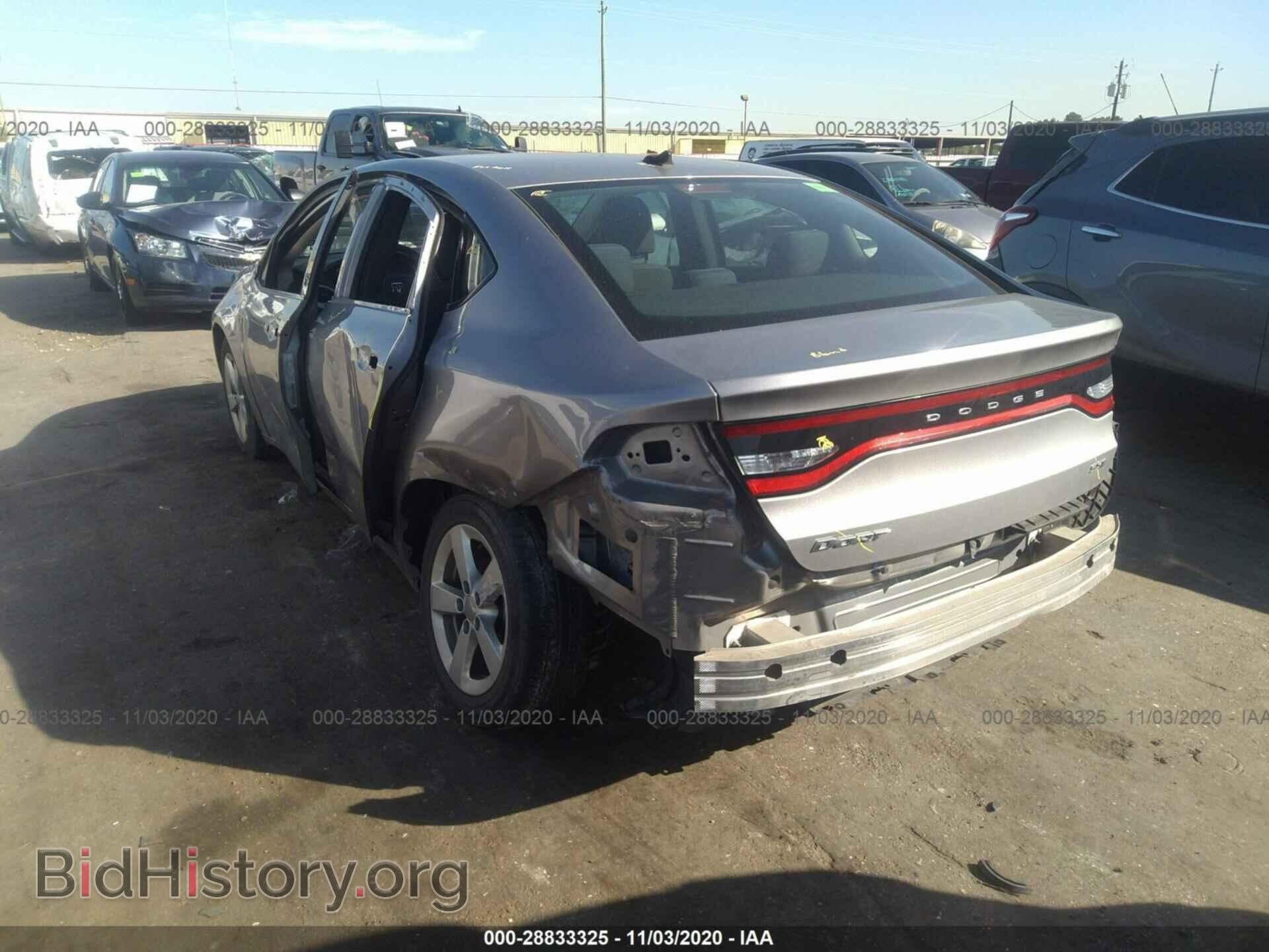 2016 DODGE DART - VIN: 1C3CDFBA5GD623373 - Фото 3