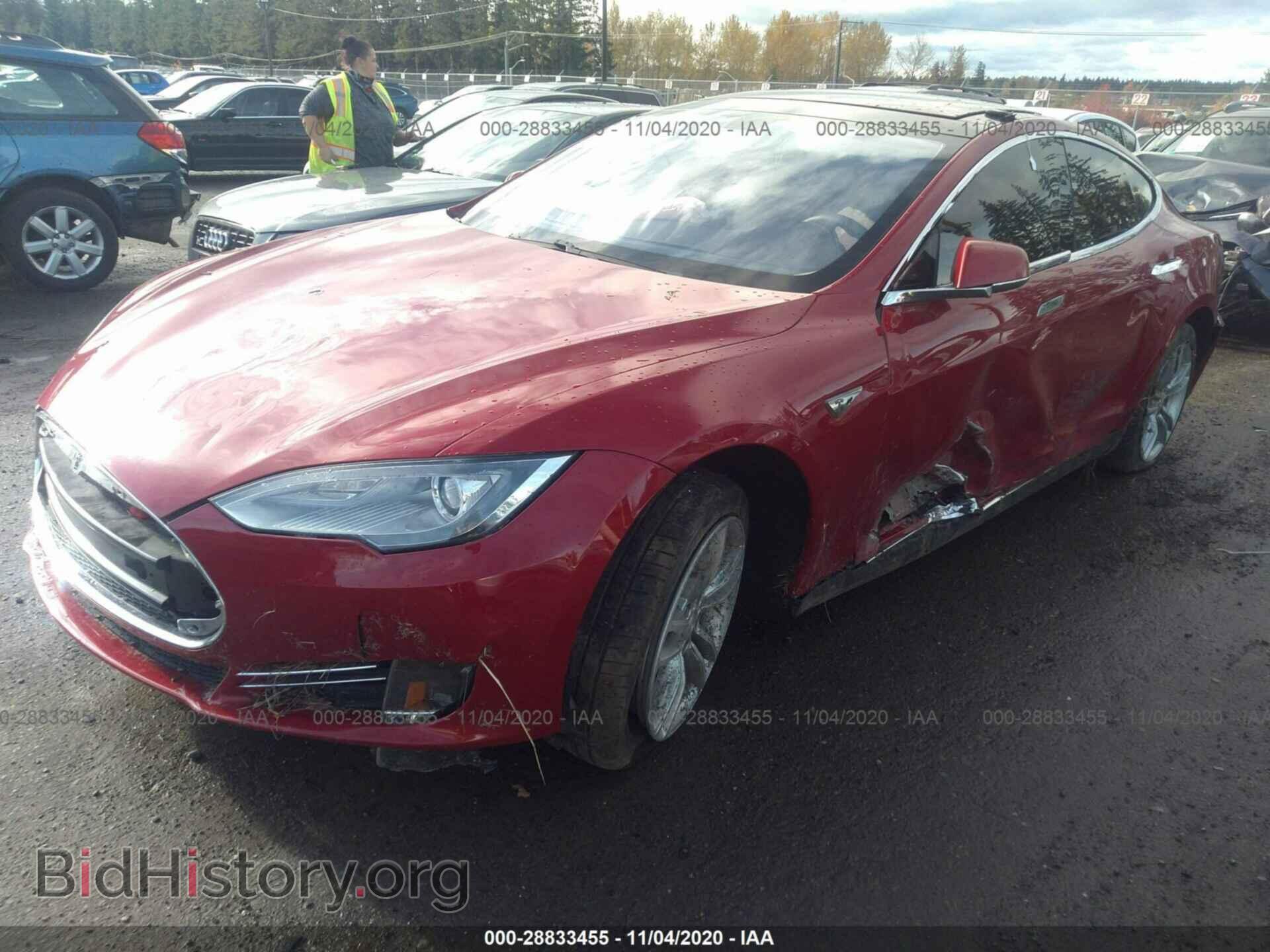 2013 TESLA MODEL S - VIN: 5YJSA1CN9DFP17880 - Photo 2
