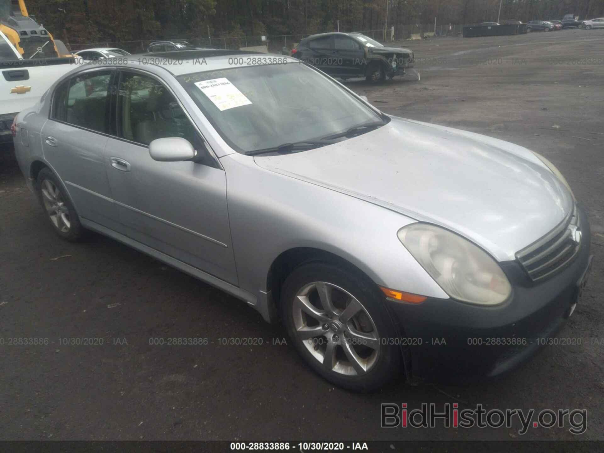 Photo JNKCV51F06M610558 - INFINITI G35 SEDAN 2006