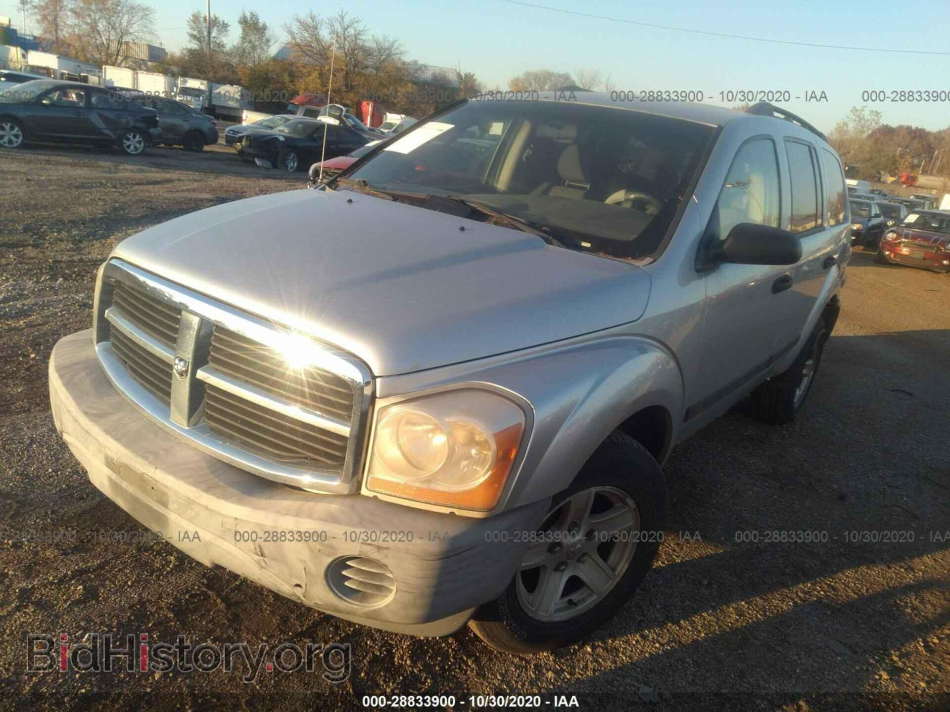 2006 DODGE DURANGO - VIN: 1D4HB38N66F106721 - Фото 2