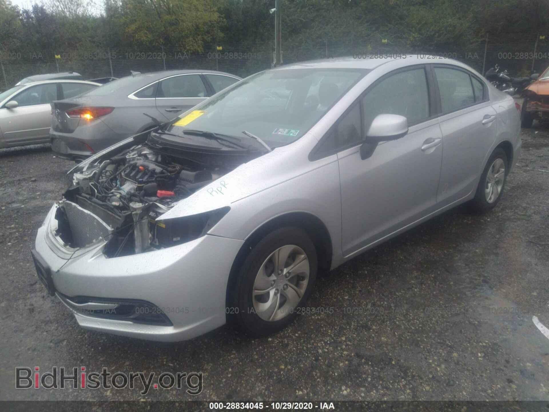 2013 HONDA CIVIC SDN - VIN: 19XFB2F53DE229708 - Photo 2