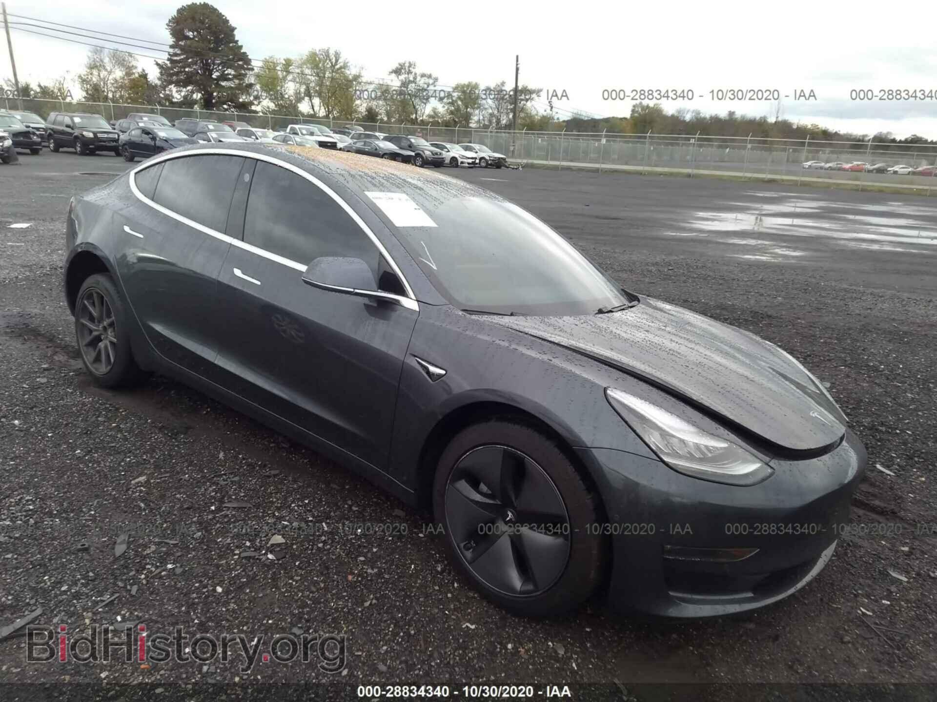 Photo 5YJ3E1EA6KF298760 - TESLA MODEL 3 2019