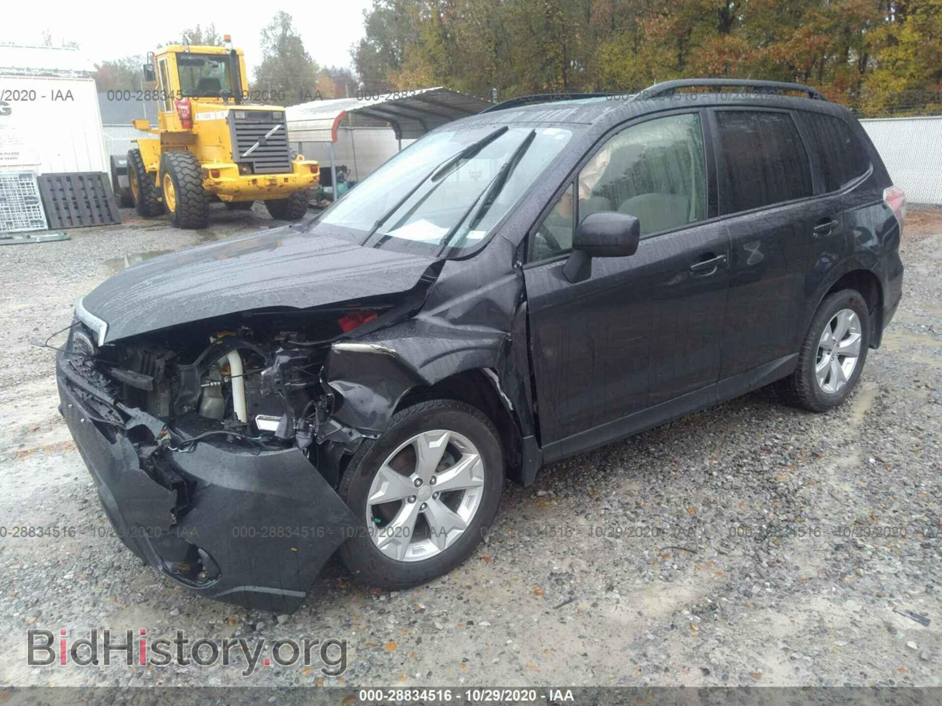 2014 SUBARU FORESTER - VIN: JF2SJAECXEH416520 - Фото 2