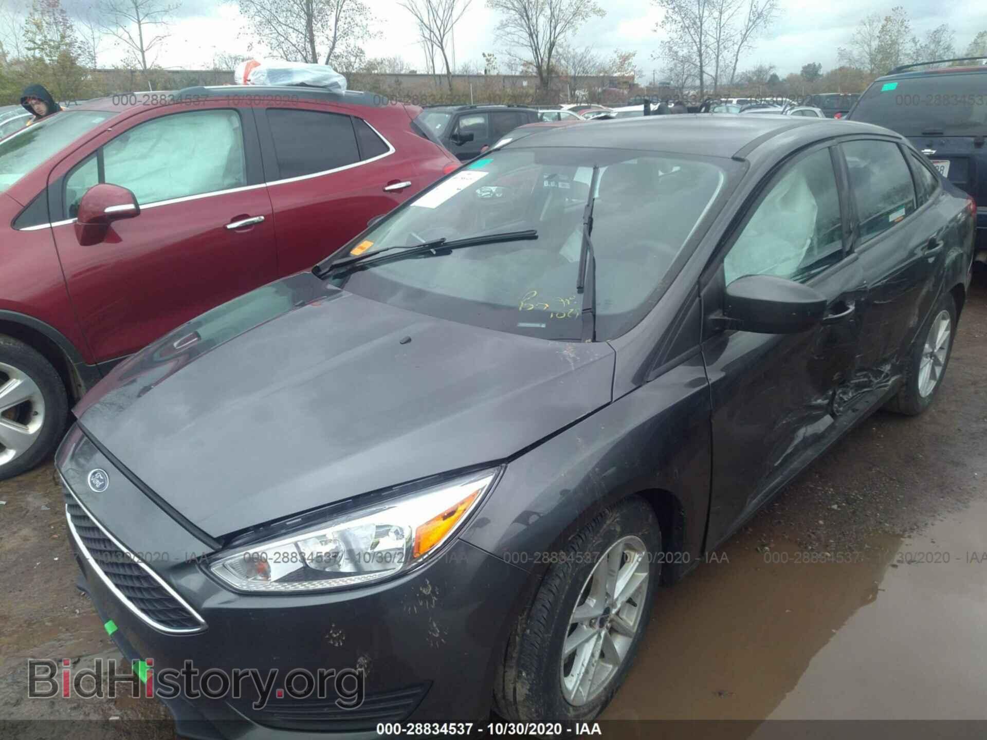 2018 FORD FOCUS - VIN: 1FADP3FEXJL257822 - Фото 2