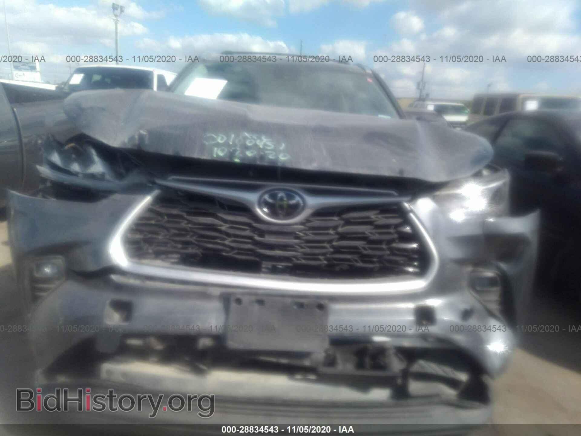 2020 TOYOTA HIGHLANDER - VIN: 5TDGZRAH7LS509727 - Фото 6