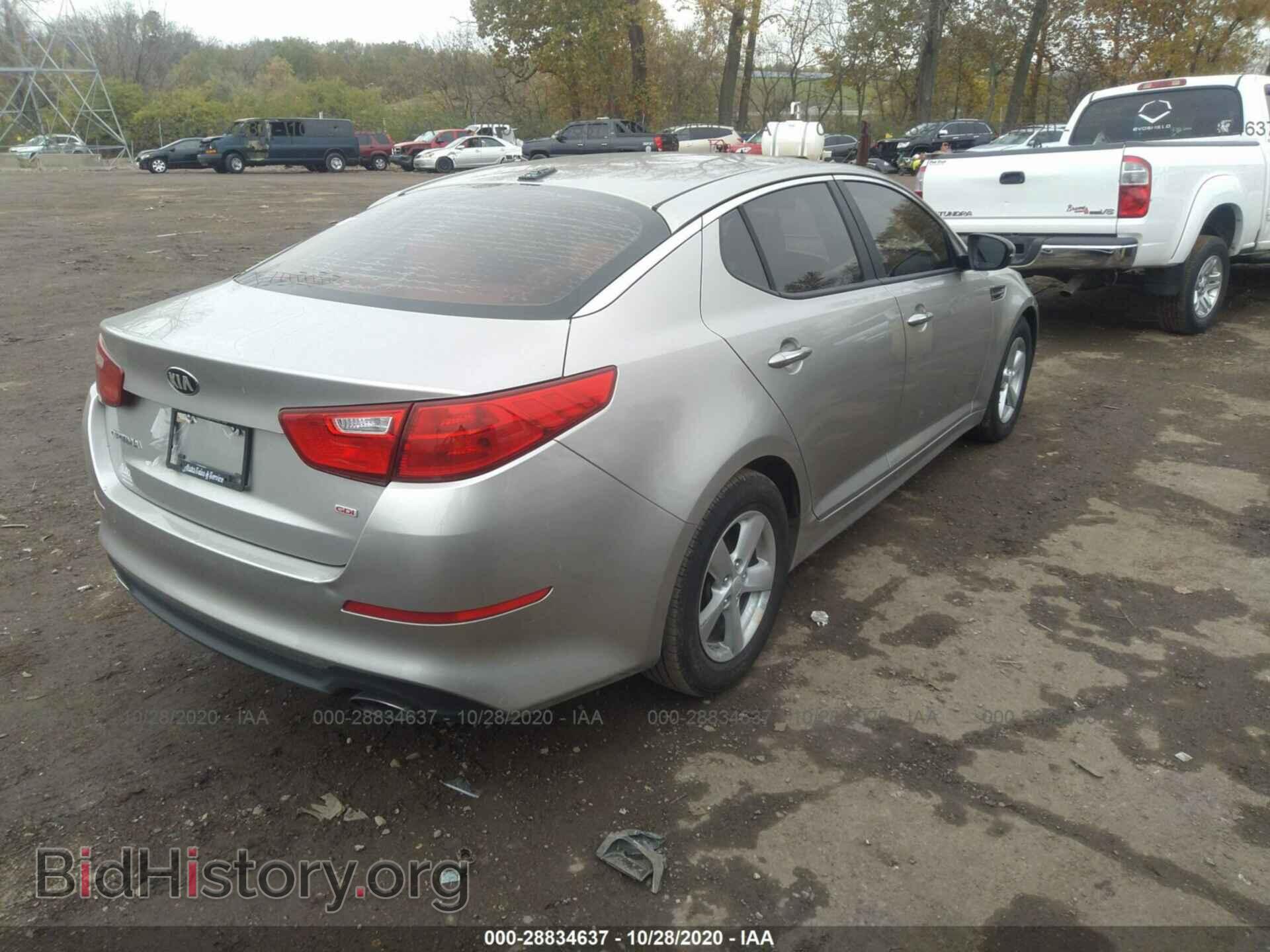 2015 KIA OPTIMA - VIN: KNAGM4A74F5573482 - Photo 4
