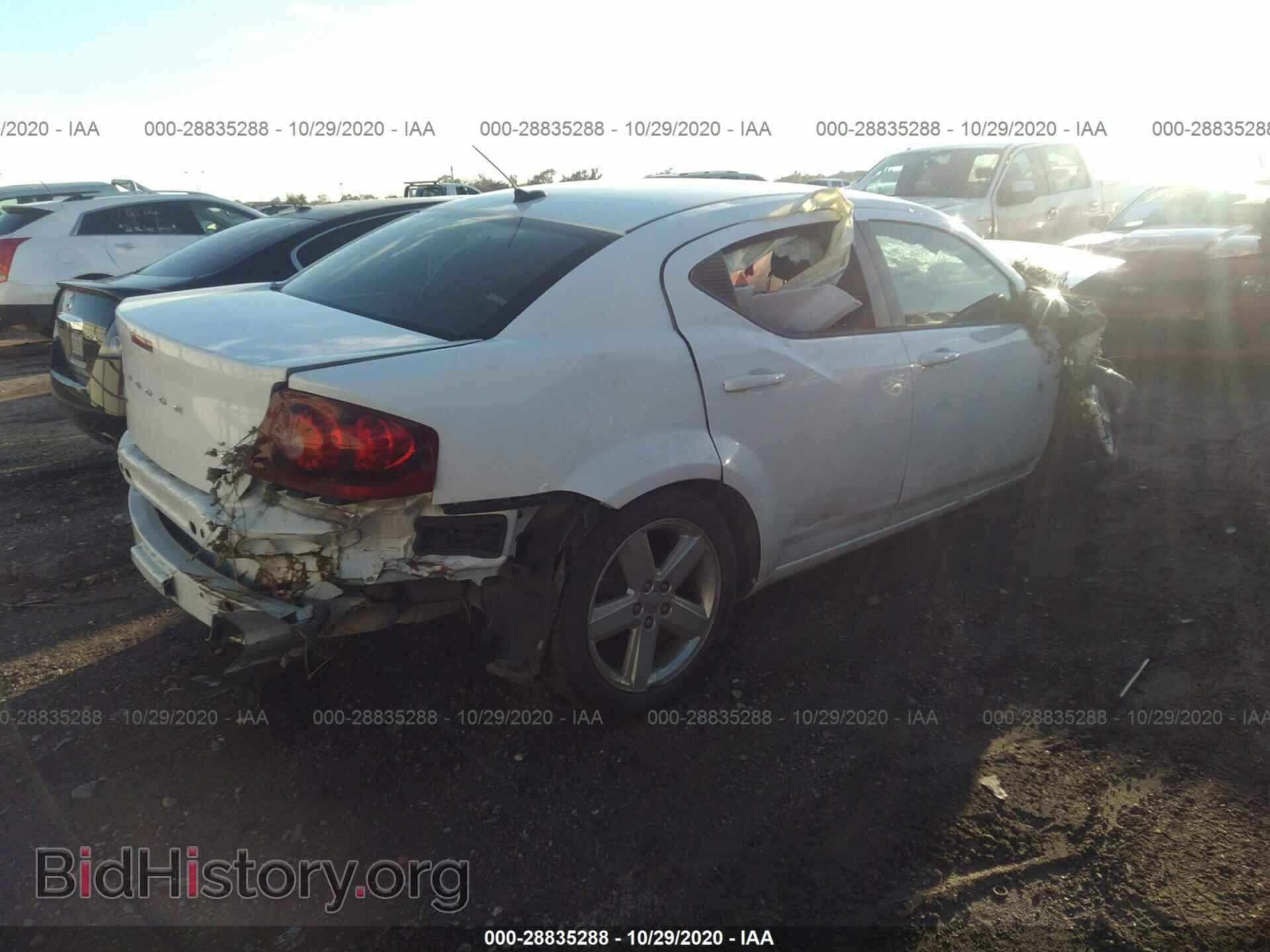 2013 DODGE AVENGER - VIN: 1C3CDZCB2DN680225 - Фото 4