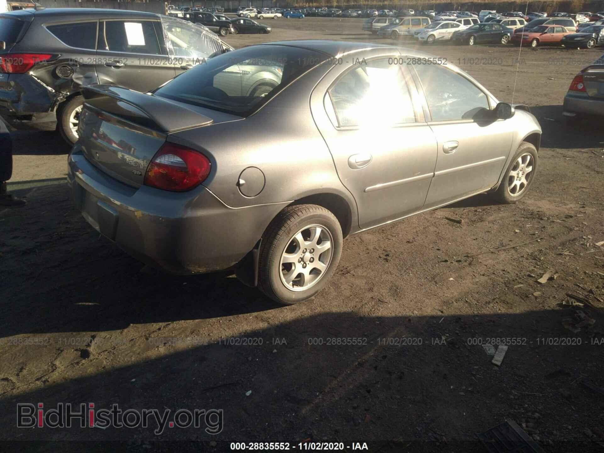 2005 DODGE NEON - VIN: 1B3ES56C75D264297 - Фото 4