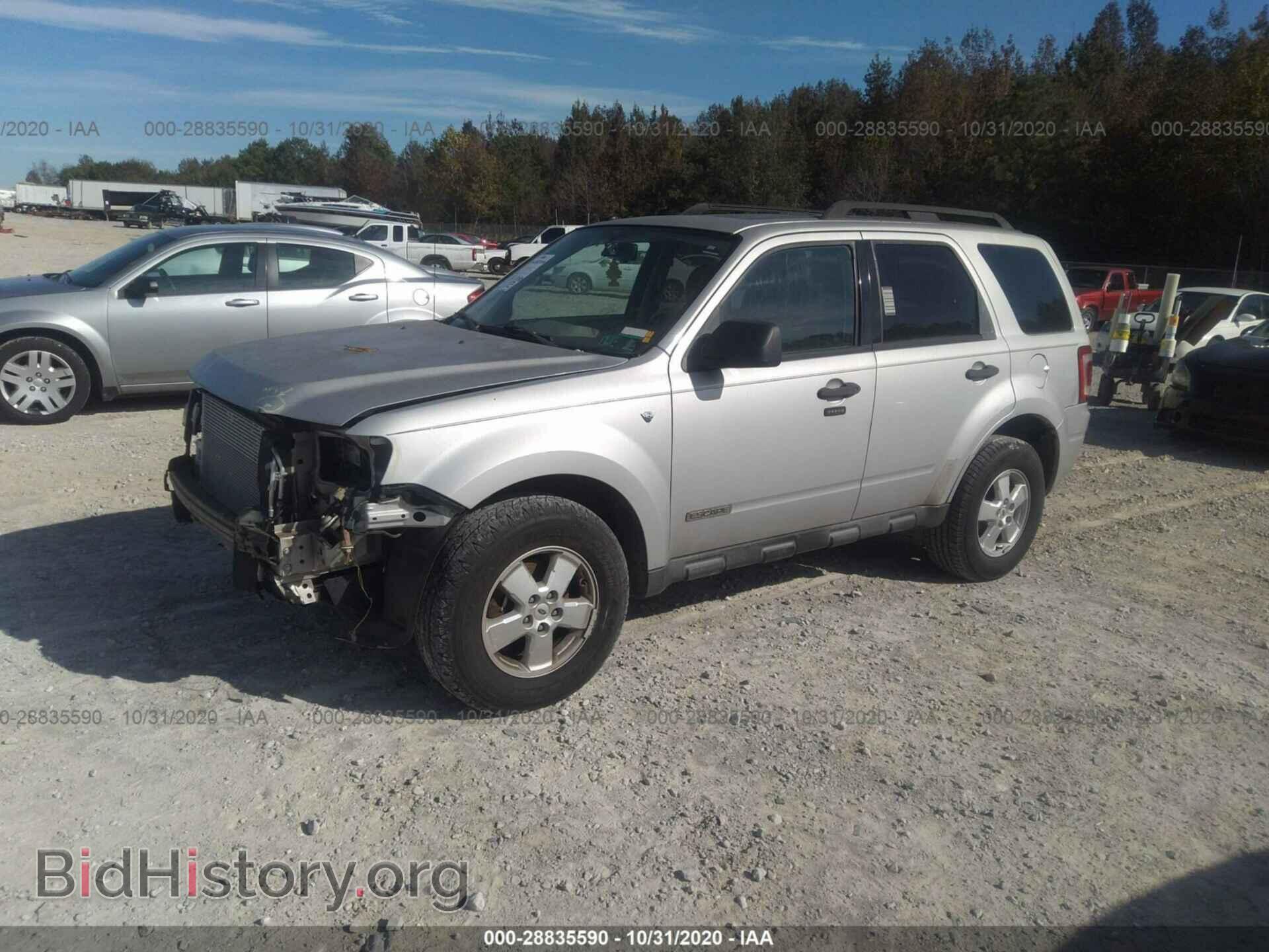2008 FORD ESCAPE - VIN: 1FMCU93138KB33549 - Фото 2