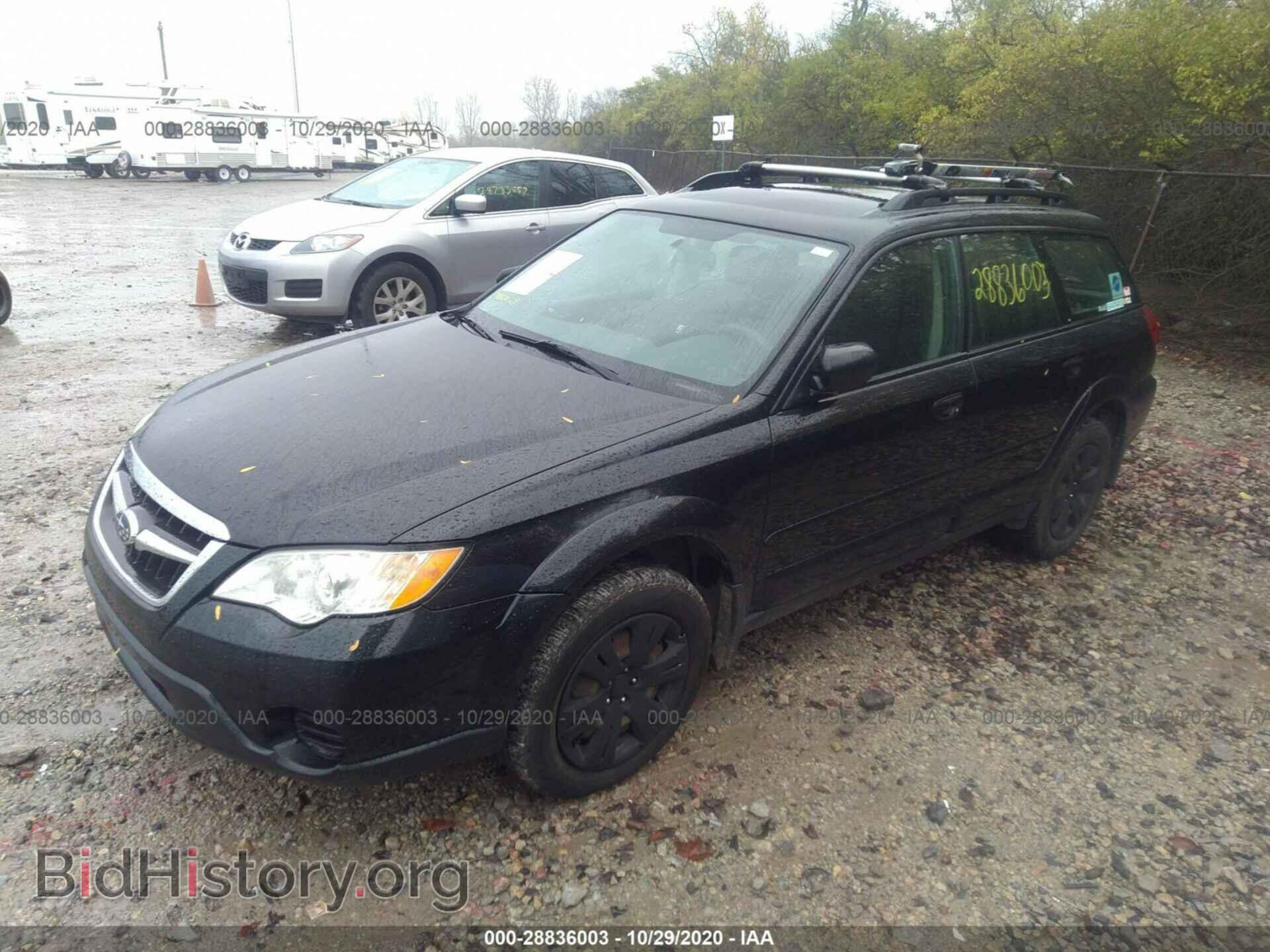 2009 SUBARU OUTBACK - VIN: 4S4BP60C297328232 - Photo 2