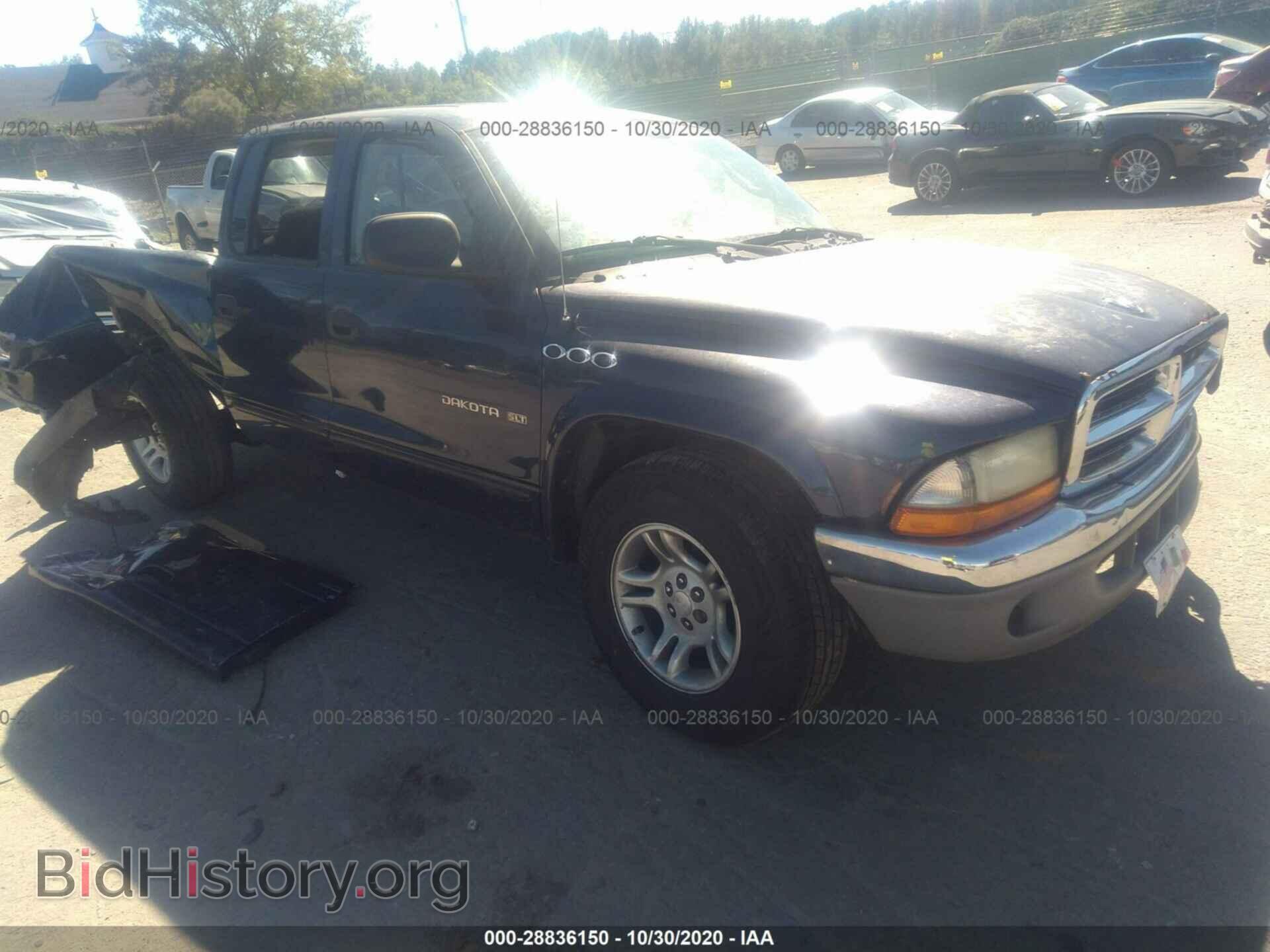 Фотография 1B7HL48X42S513181 - DODGE DAKOTA 2002