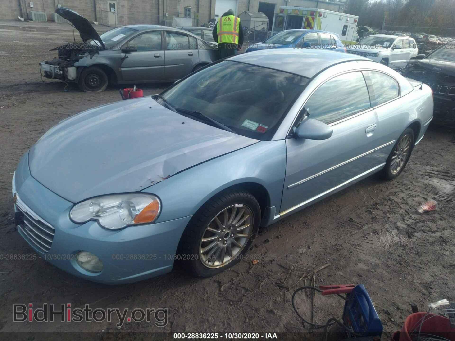 2004 CHRYSLER SEBRING - VIN: 4C3AG52H64E149623 - Фото 2