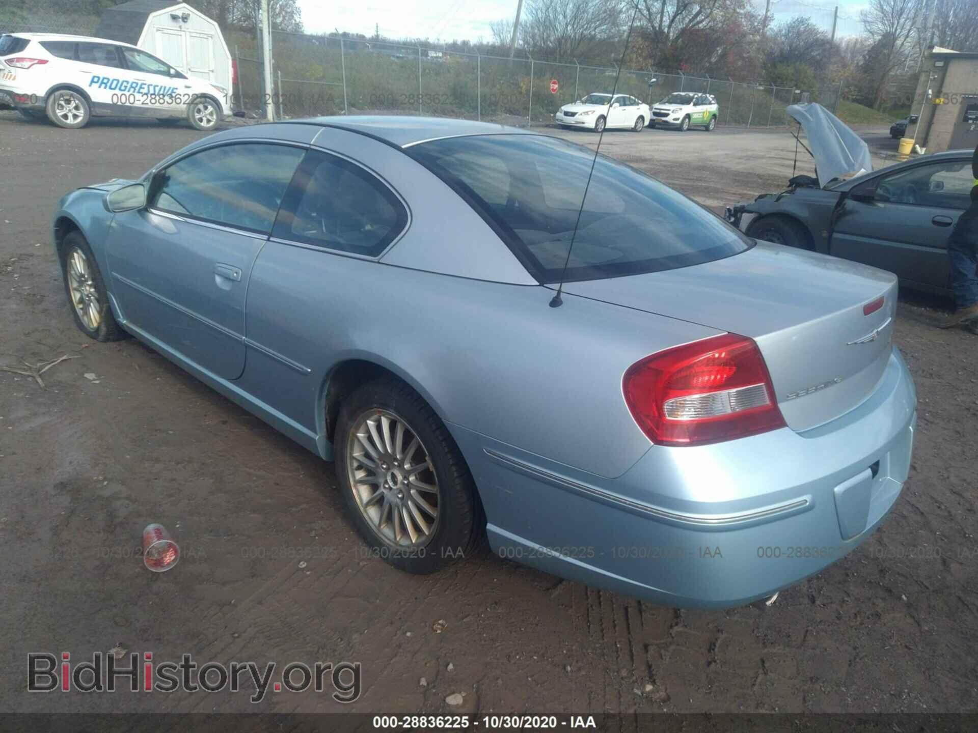 2004 CHRYSLER SEBRING - VIN: 4C3AG52H64E149623 - Фото 3