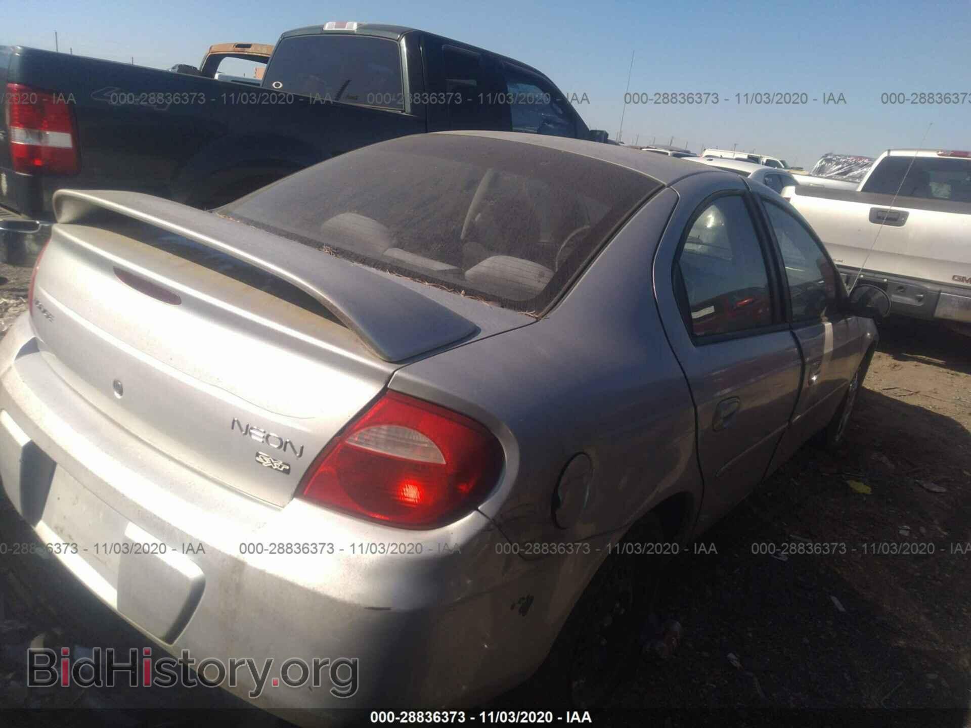 2004 DODGE NEON - VIN: 1B3ES56C94D604290 - Фото 4