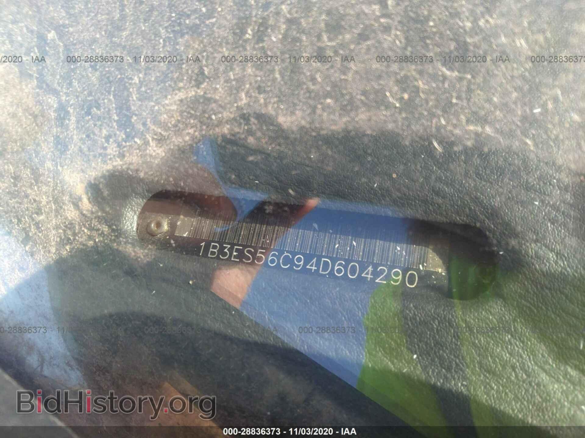 2004 DODGE NEON - VIN: 1B3ES56C94D604290 - Фото 9