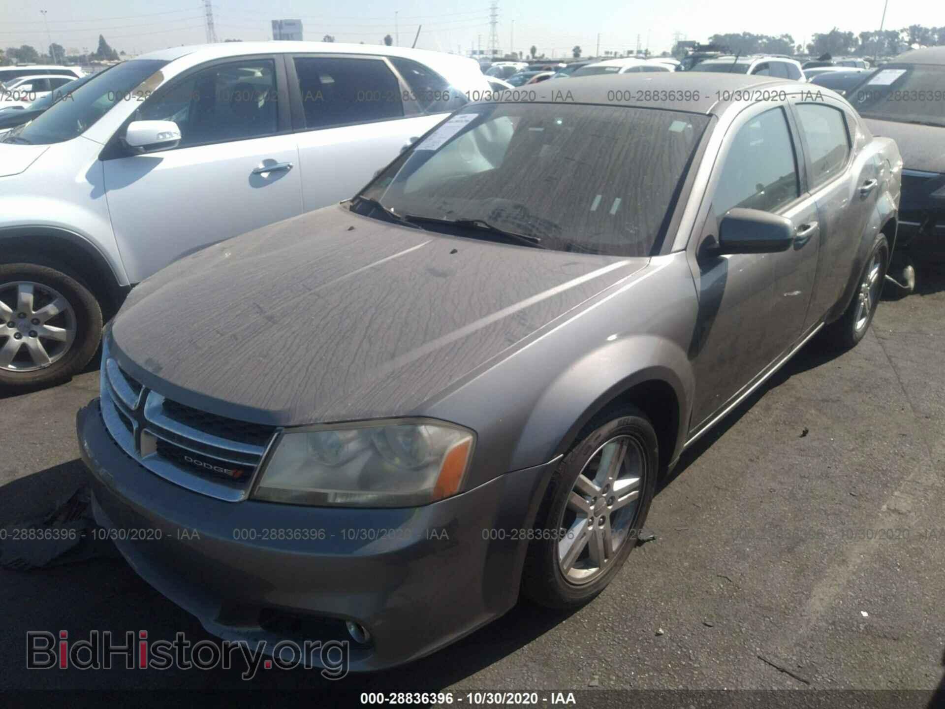 2013 DODGE AVENGER - VIN: 1C3CDZCBXDN585511 - Фото 2