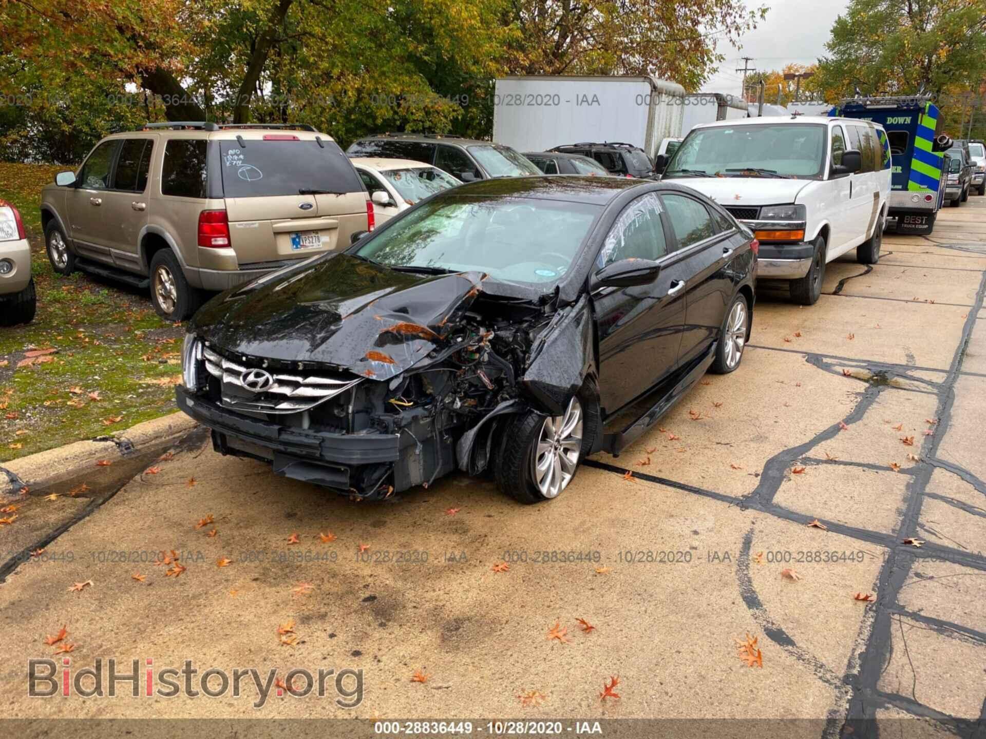 2012 HYUNDAI SONATA - VIN: 5NPEC4AB0CH425732 - Фото 2