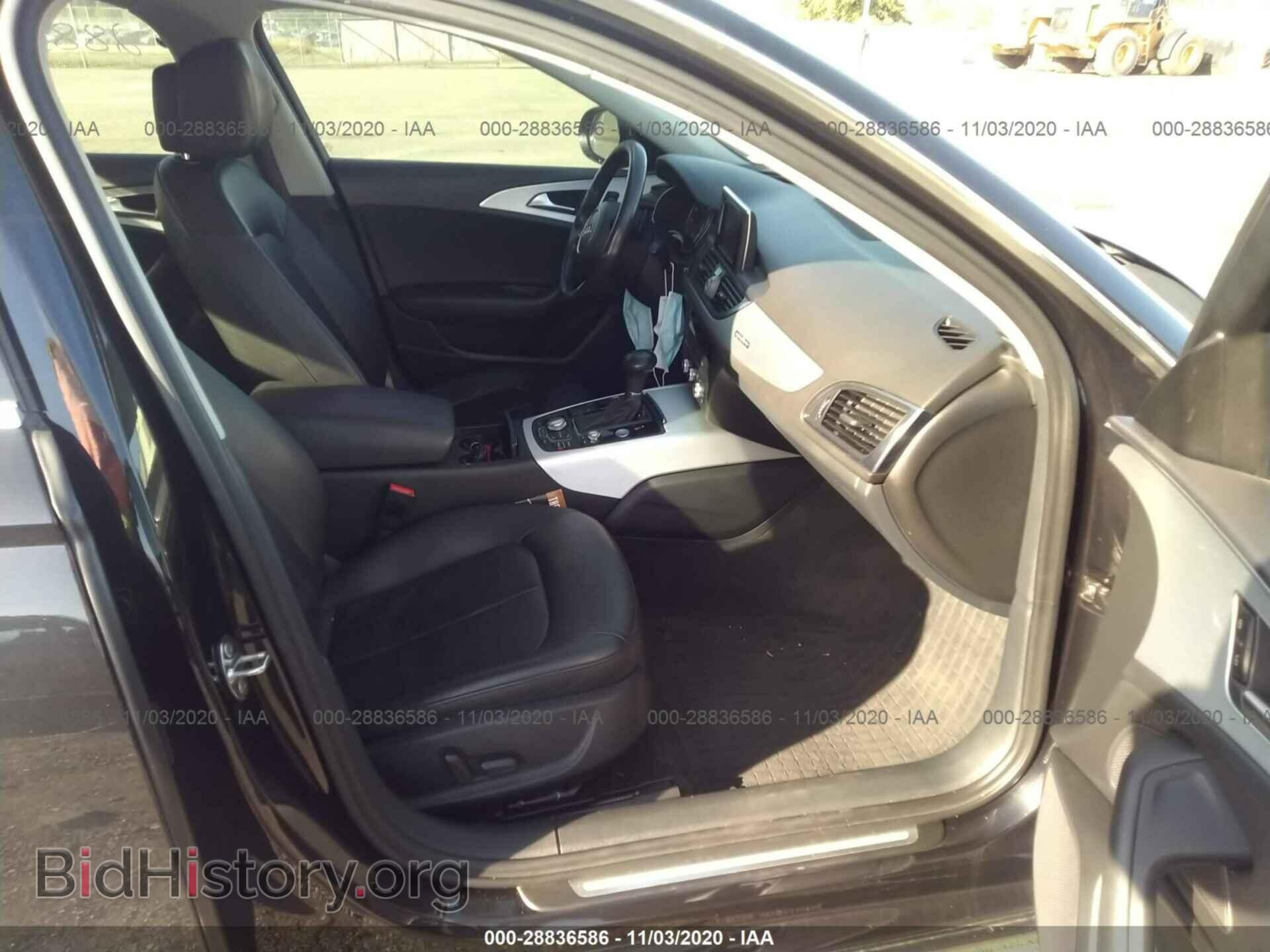 2012 AUDI A6 - VIN: WAUBGAFC4CN007534 - Фото 5