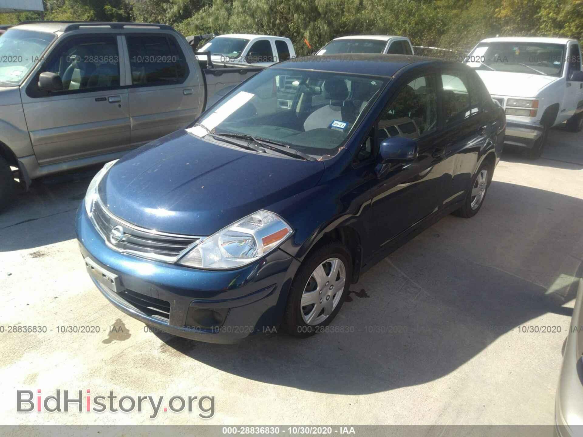 2011 NISSAN VERSA - VIN: 3N1BC1AP6BL424583 - Фото 2