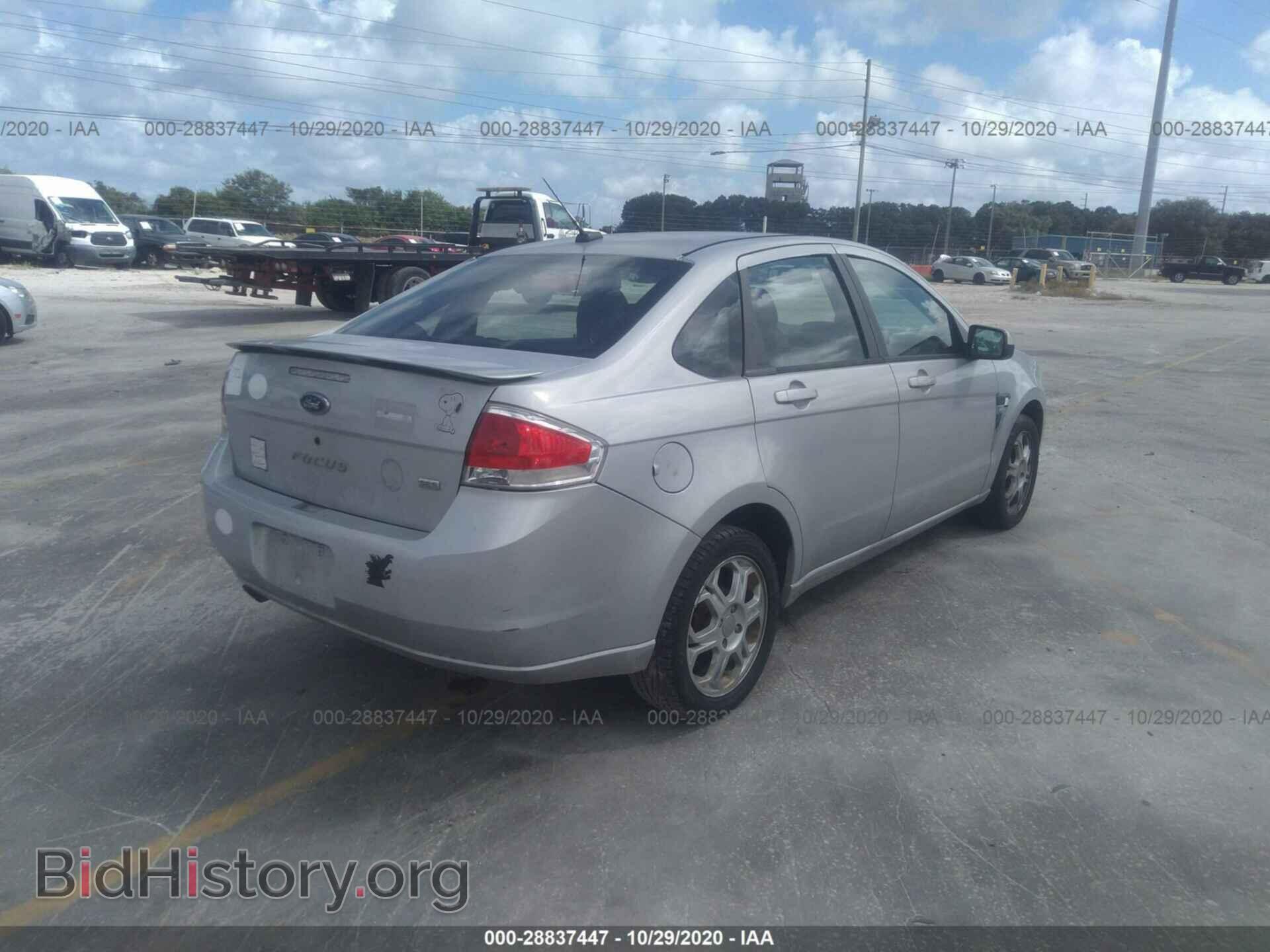 2008 FORD FOCUS - VIN: 1FAHP35N18W164618 - Фото 4