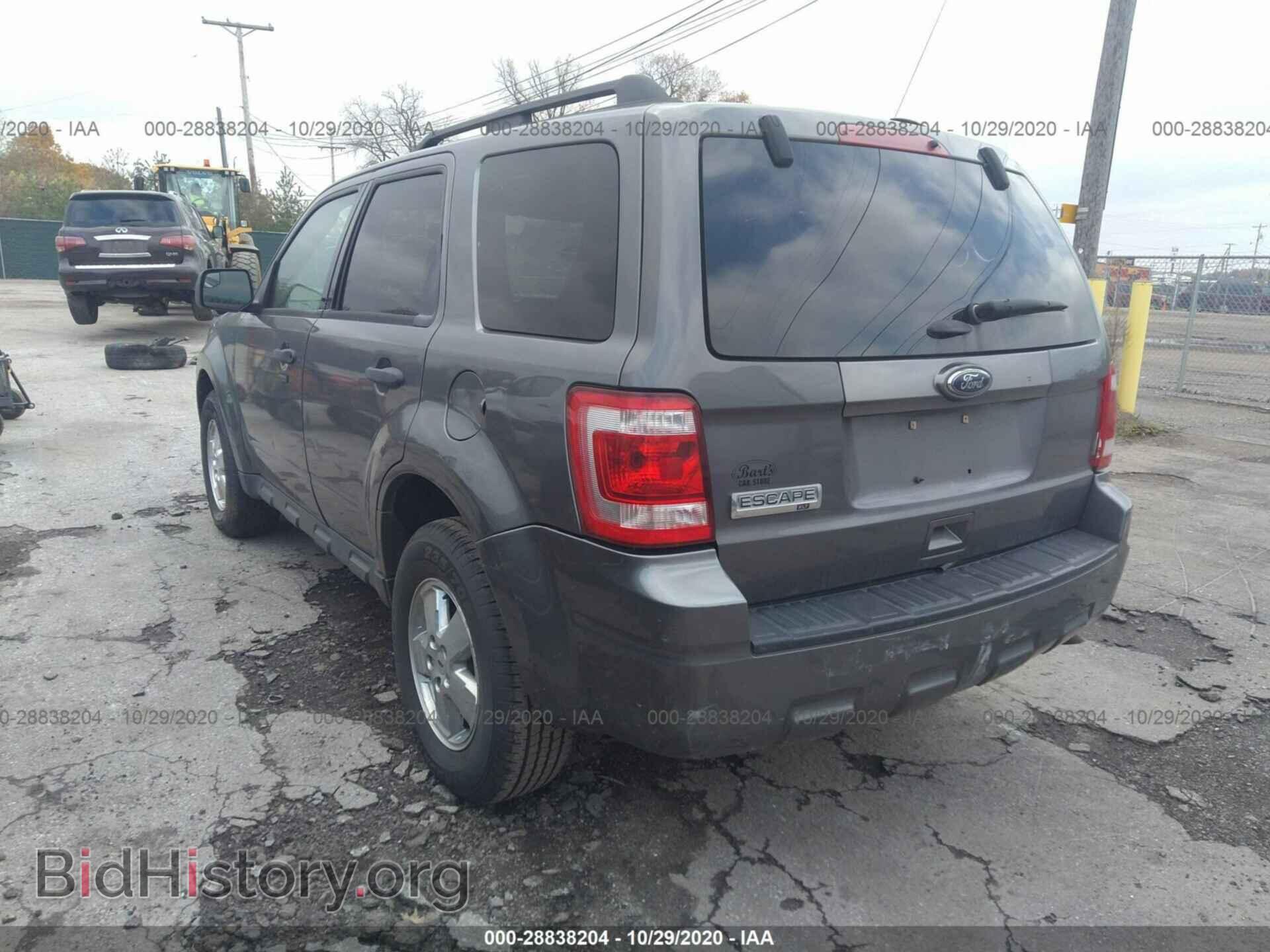 2011 FORD ESCAPE - VIN: 1FMCU9D7XBKC54122 - Фото 3