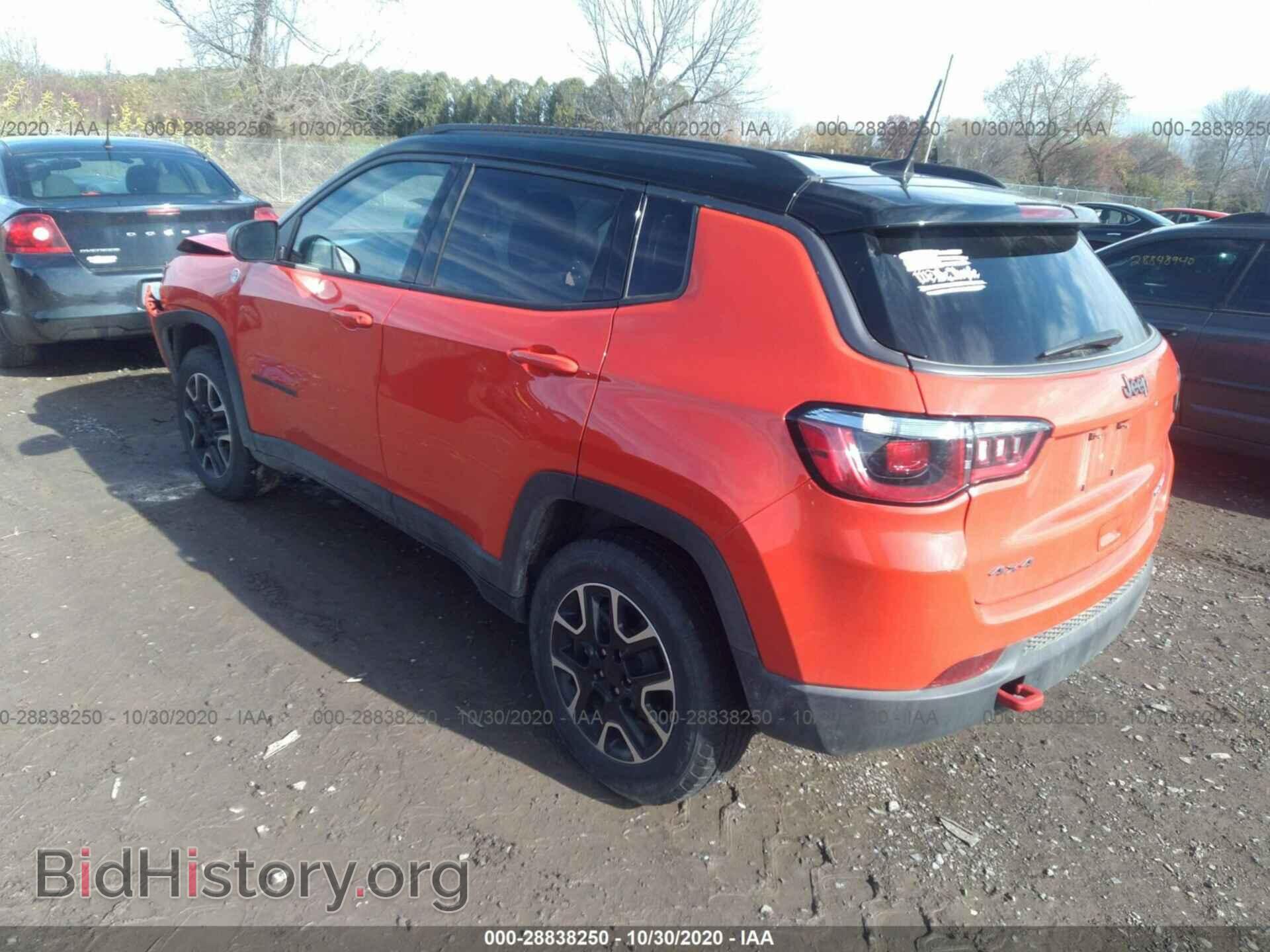 2020 JEEP COMPASS - VIN: 3C4NJDDB6LT133424 - Фото 3