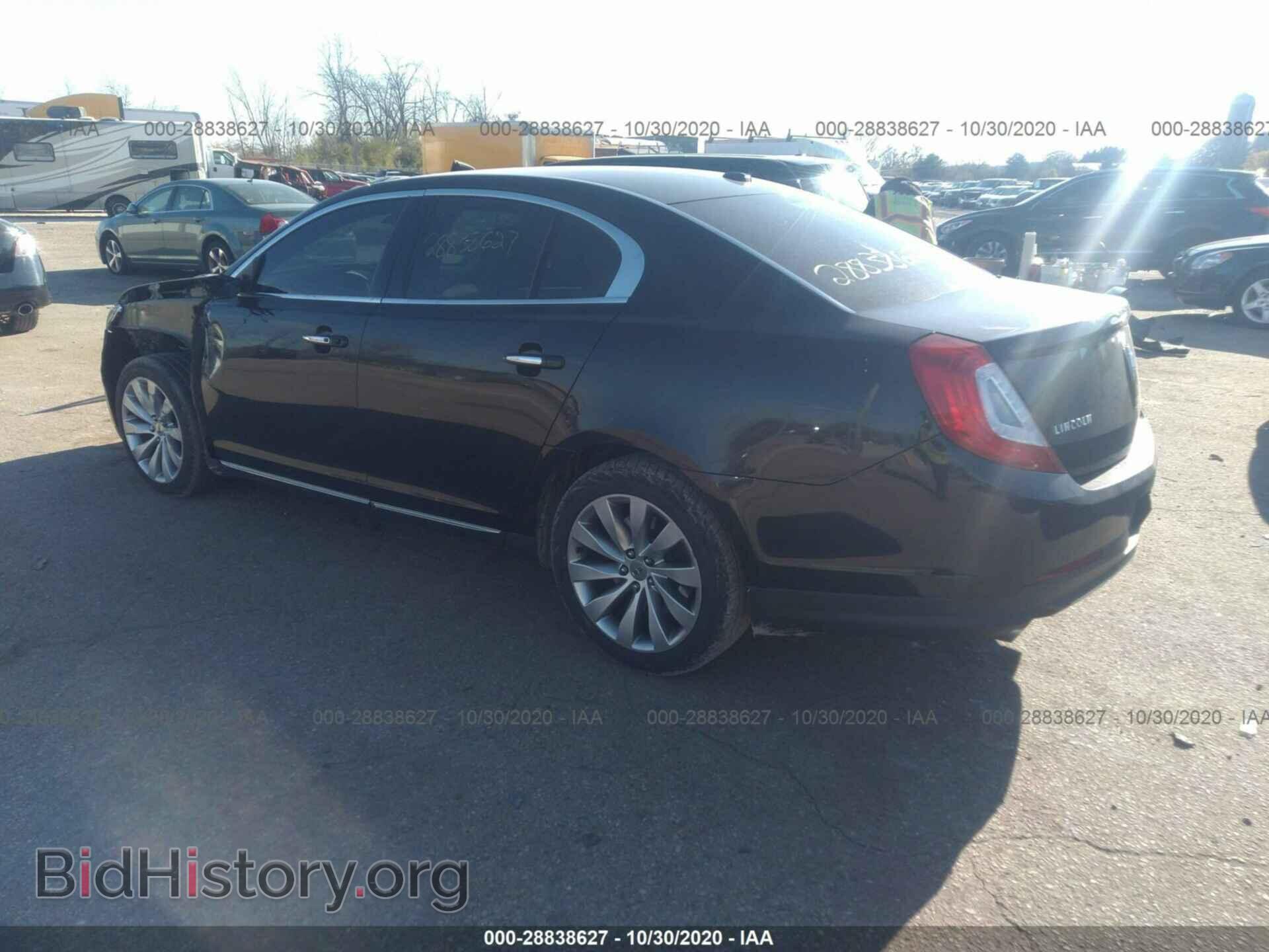 2013 LINCOLN MKS - VIN: 1LNHL9EK6DG611040 - Фото 3
