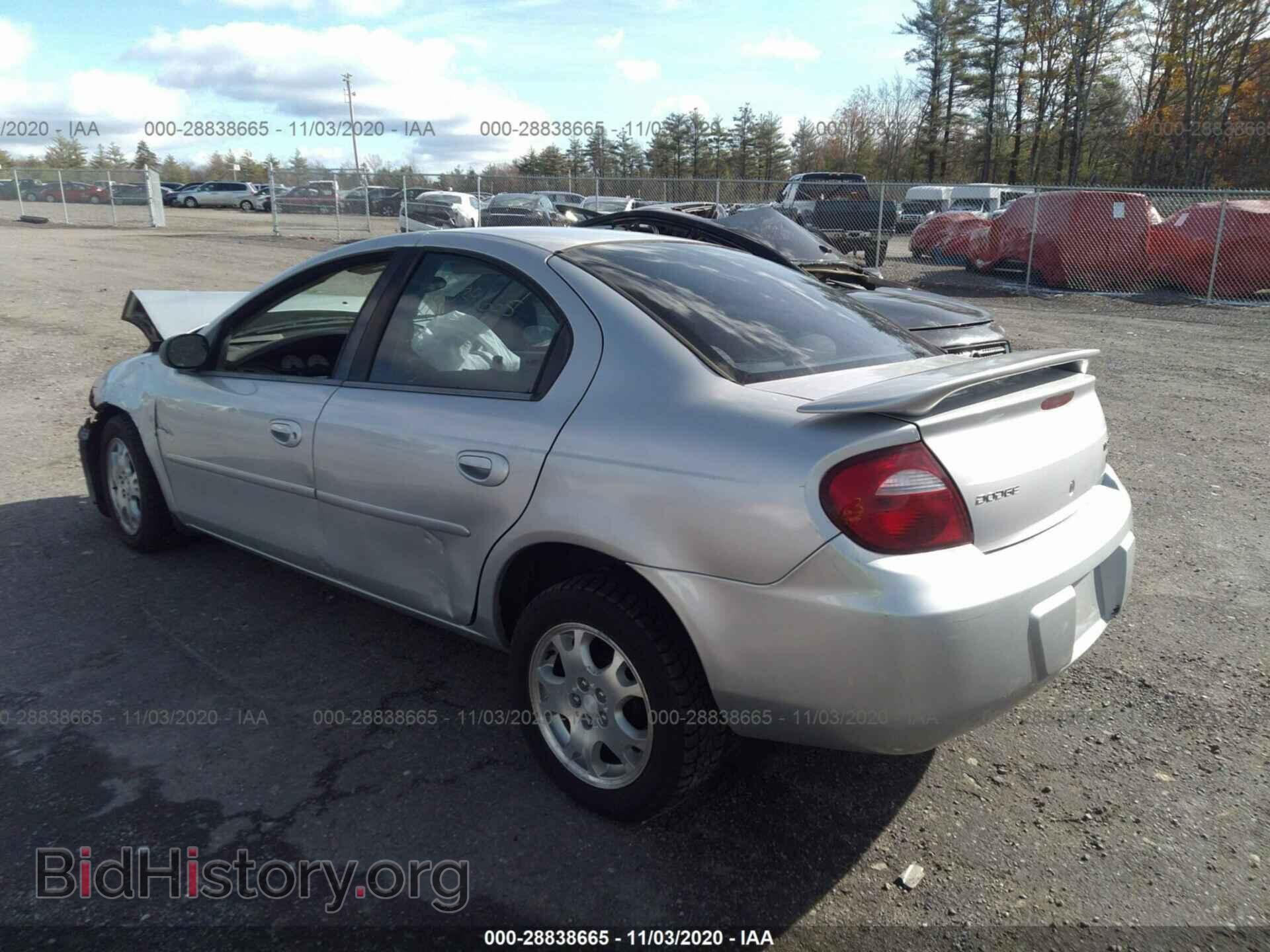 2005 DODGE NEON - VIN: 1B3ES56C25D165029 - Фото 3