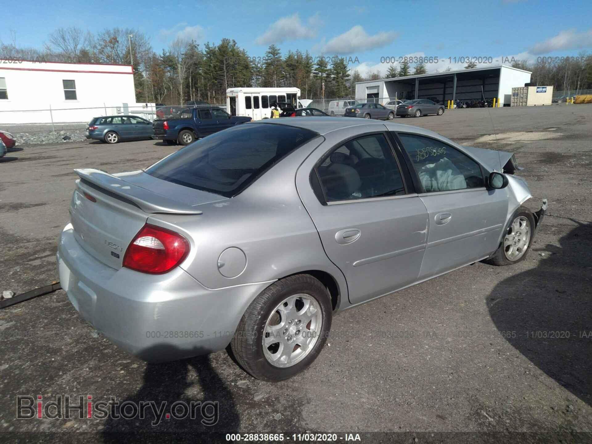 2005 DODGE NEON - VIN: 1B3ES56C25D165029 - Фото 4